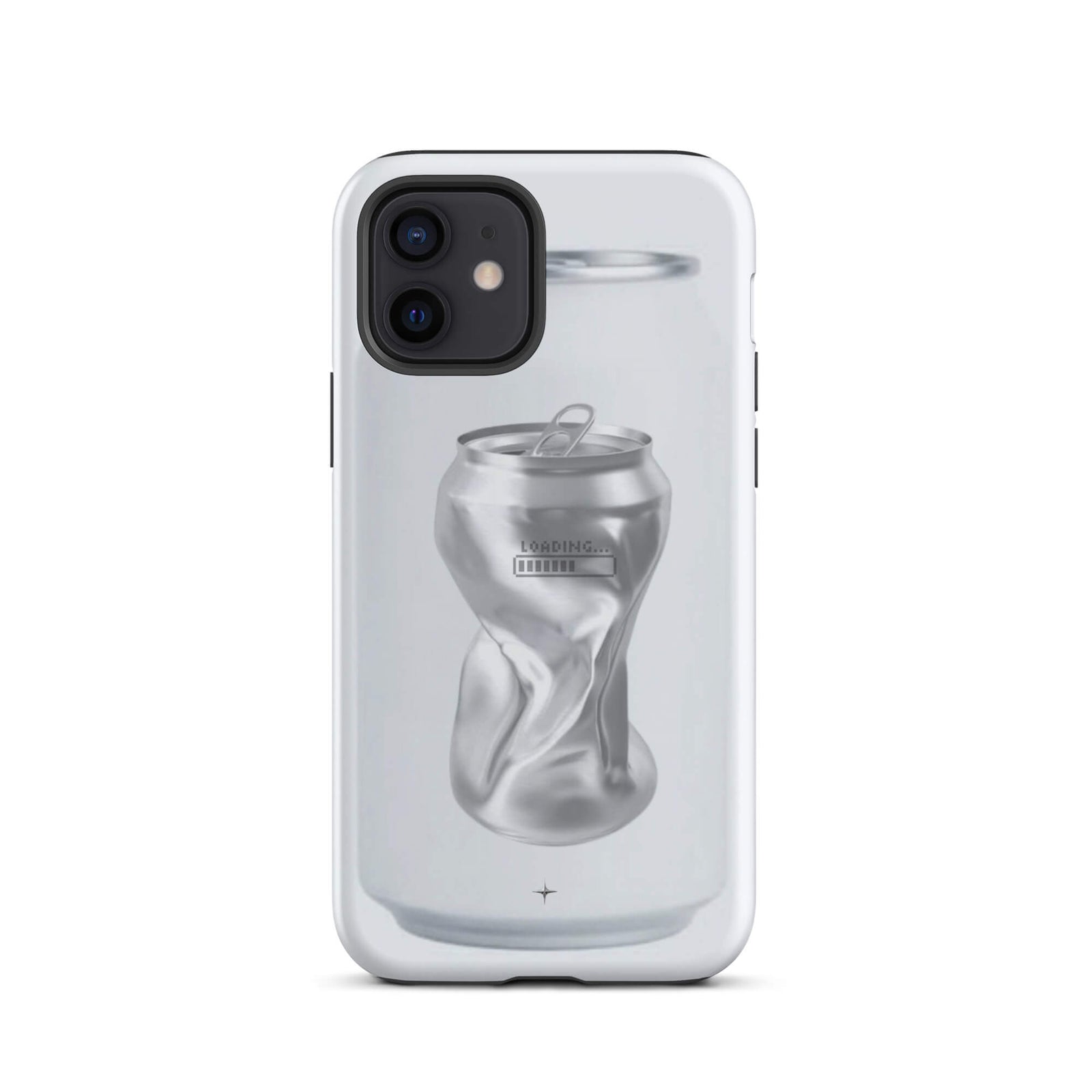 Air Structure white tough iphone 12 case minimal design lightweight aesthetic clean case