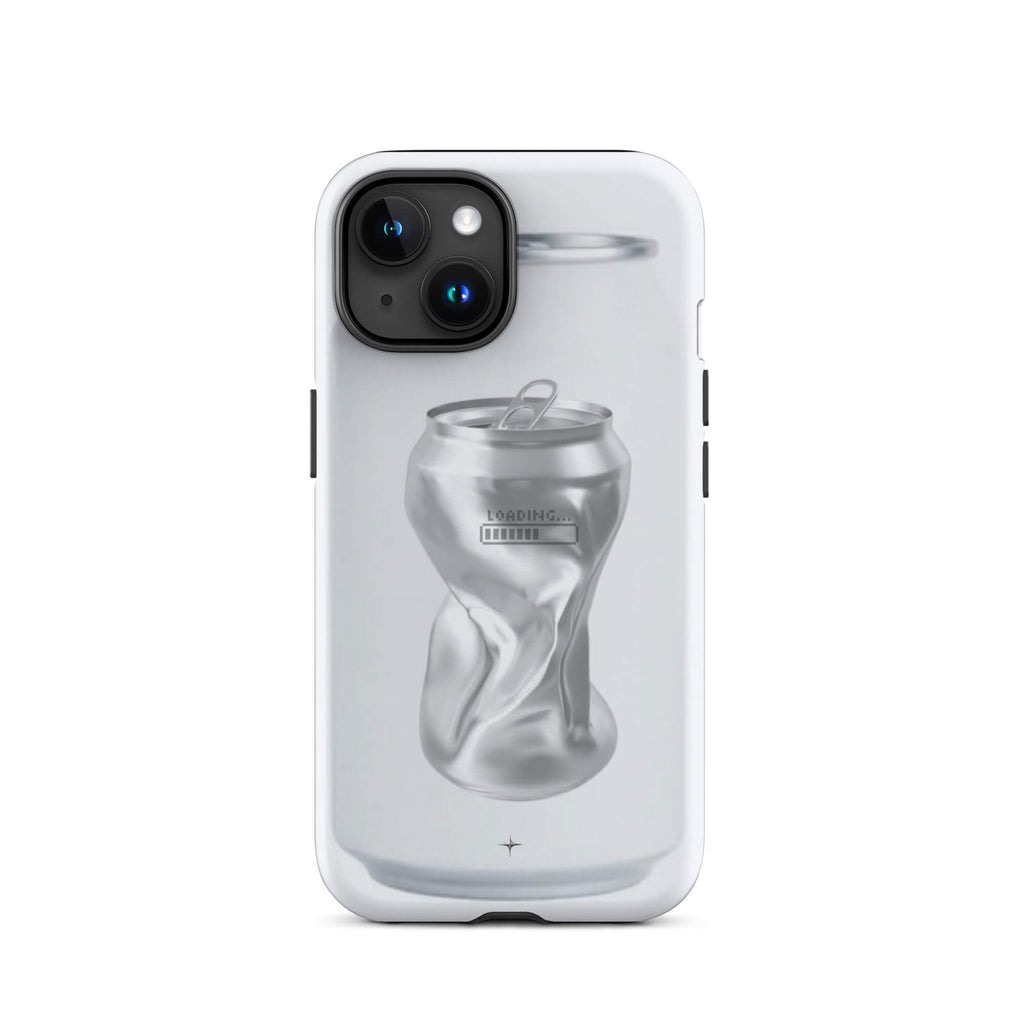 Air Structure white tough iphone 15 case minimal design lightweight aesthetic clean case