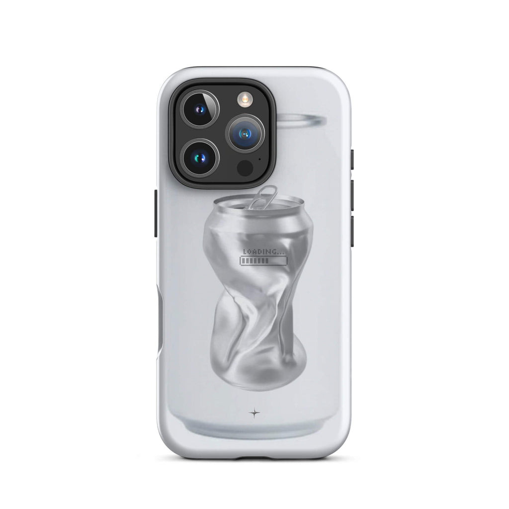 Air Structure white tough iphone 16 pro case minimal design lightweight aesthetic clean case
