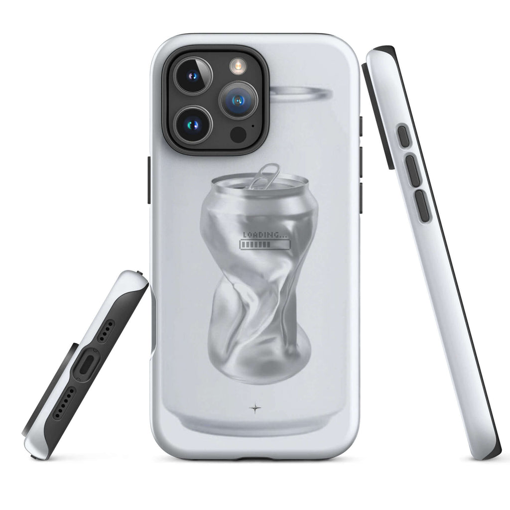 Air Structure white tough iphone 16 pro max case minimal design lightweight aesthetic clean case