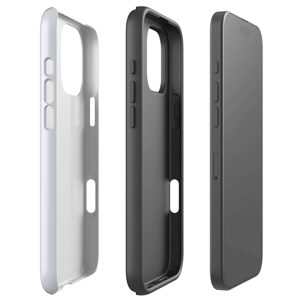Air Structure white tough iphone 16 pro max case minimal design shockproof protection