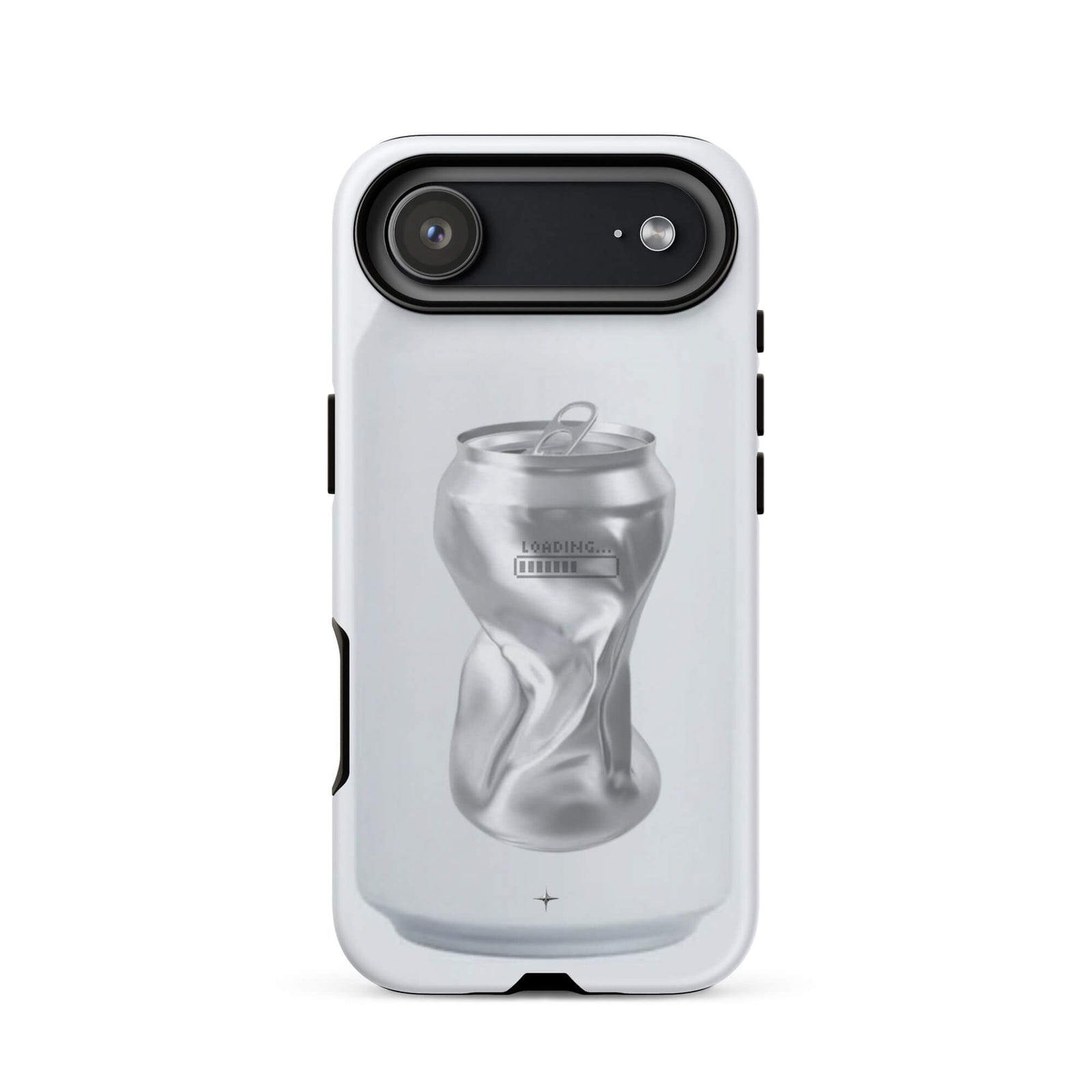 Air Structure white tough iphone 17 air case minimal design lightweight aesthetic clean case