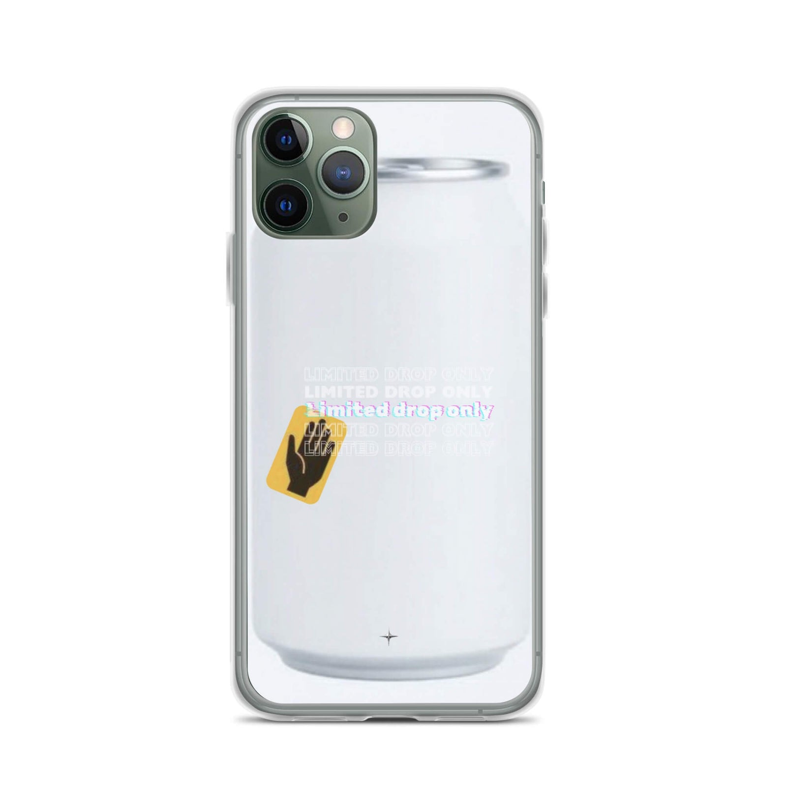 Balance Line white clear iphone 11 pro geometric minimal design clean line aesthetic case