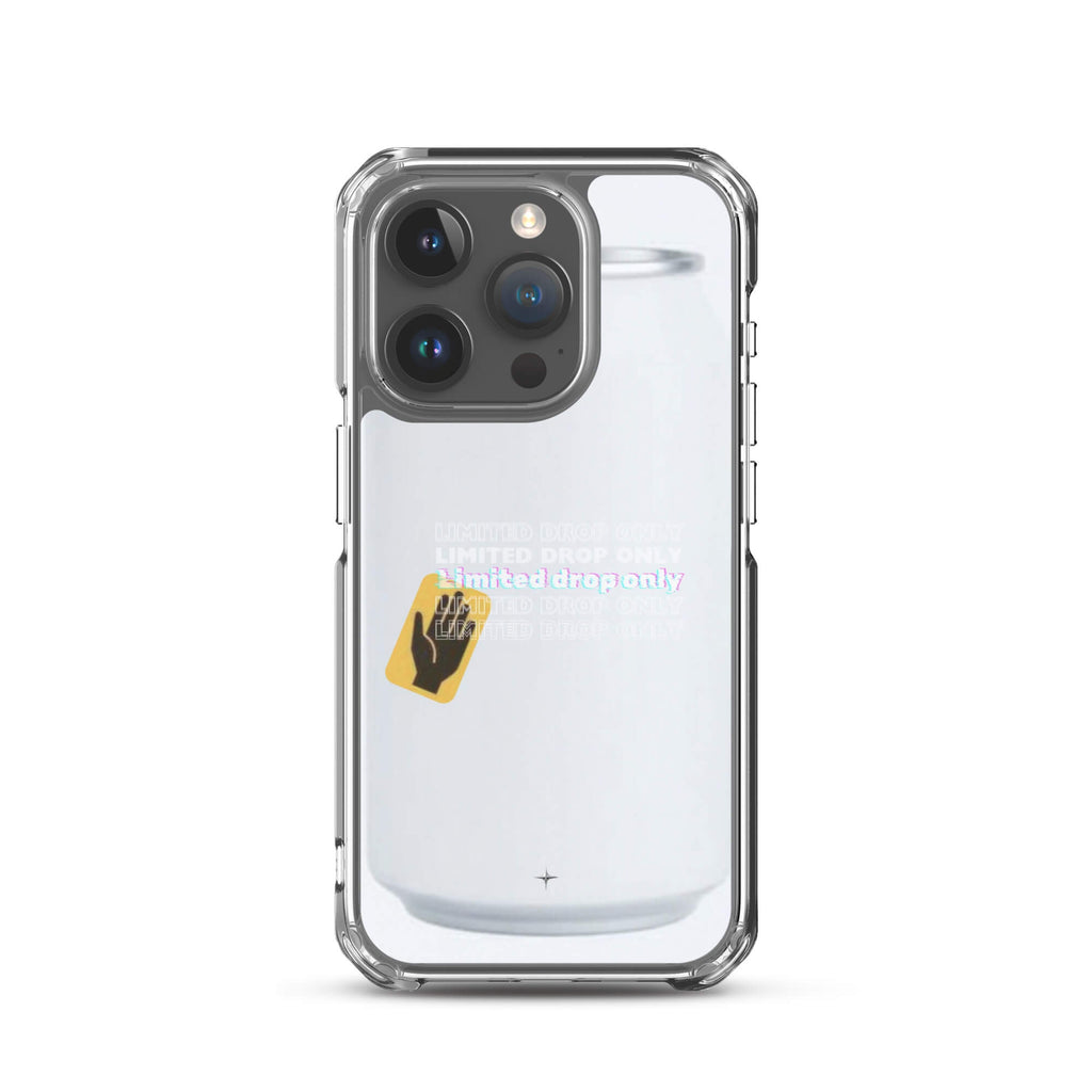 Balance Line white clear iphone 15 pro geometric minimal design clean line aesthetic case