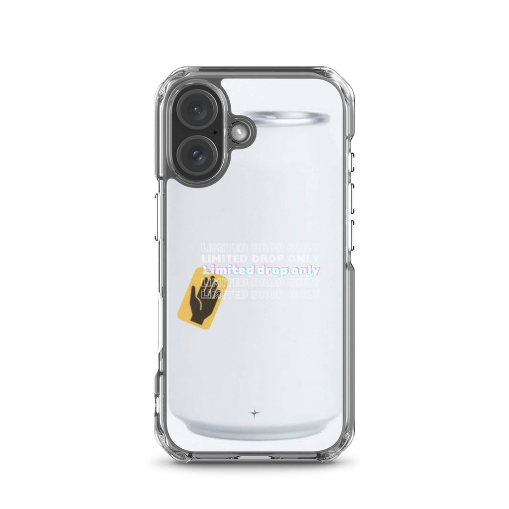 Balance Line white clear iphone 16 geometric minimal design clean line aesthetic case