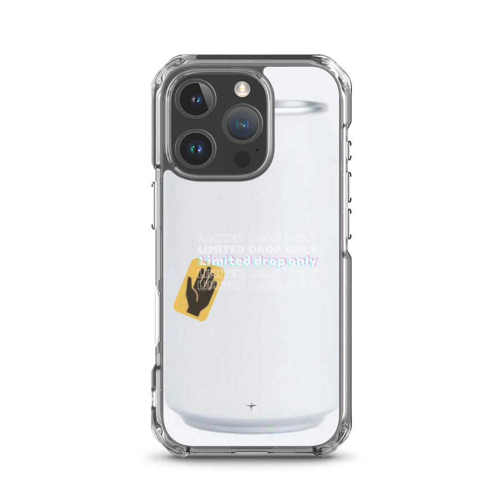 Balance Line white clear iphone 16 pro geometric minimal design clean line aesthetic case