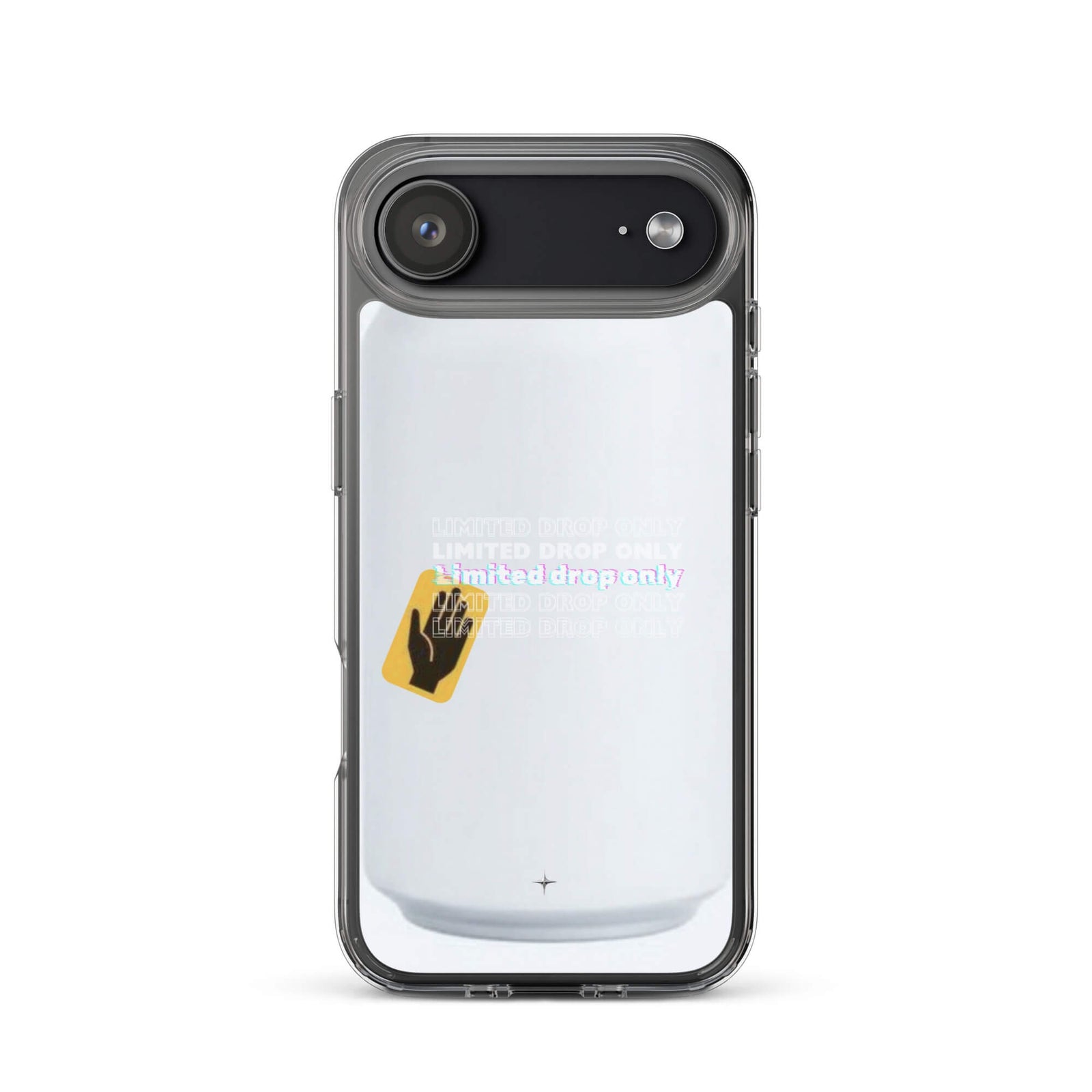 Balance Line white clear iphone 17 air geometric minimal design clean line aesthetic case