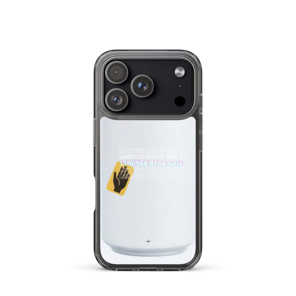 Balance Line white clear iphone 17 pro geometric minimal design clean line aesthetic case
