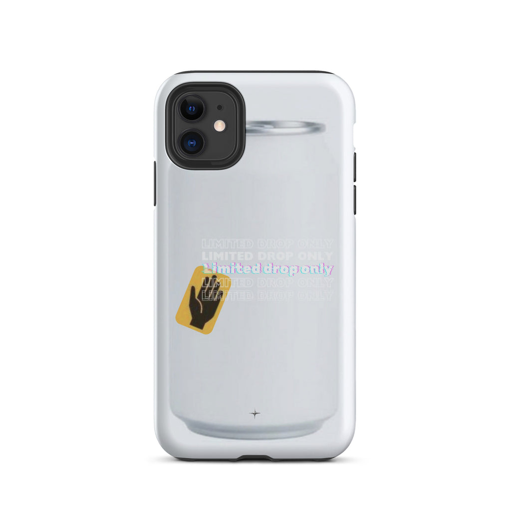 Balance Line white tough iphone 11 geometric minimal design clean line aesthetic case