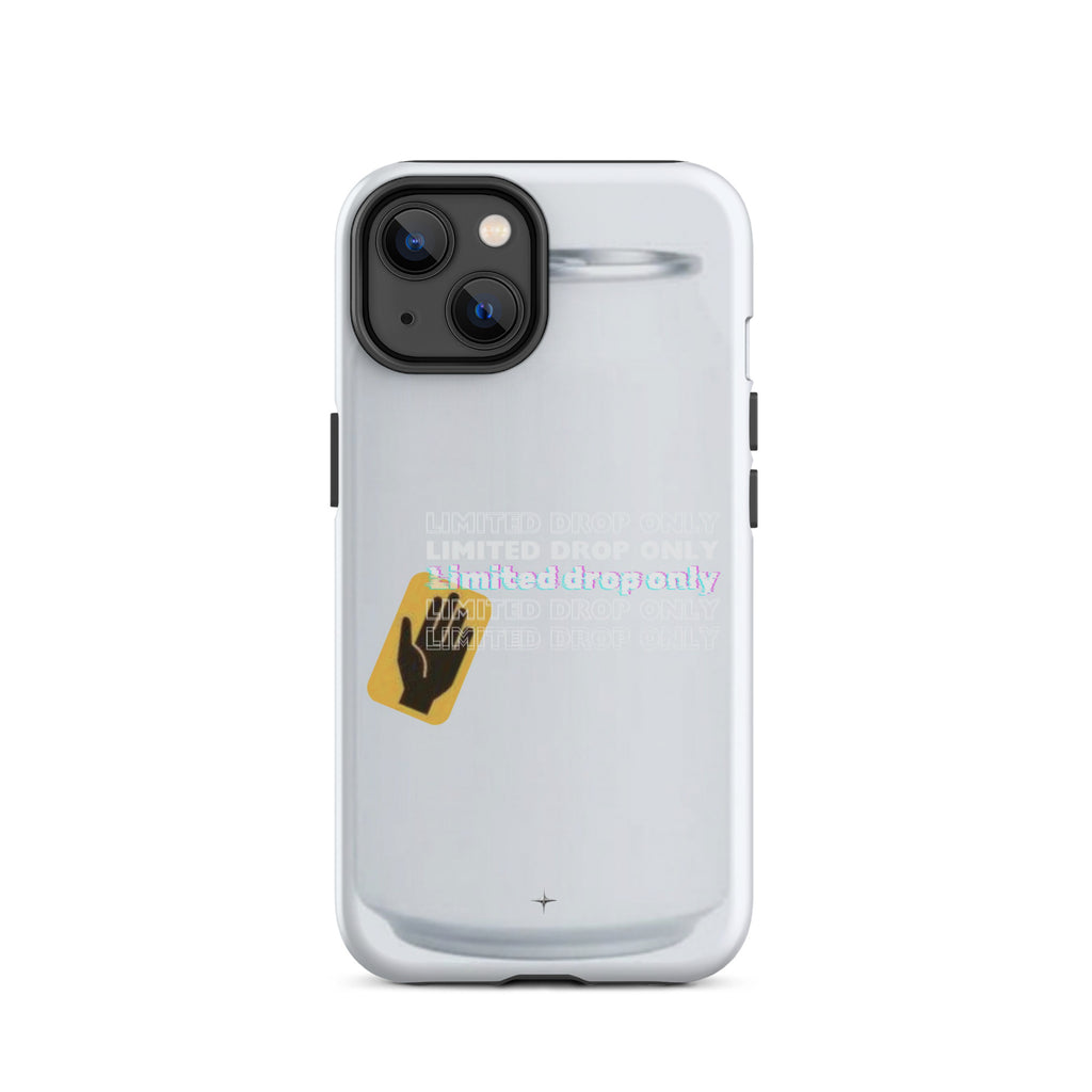 Balance Line white tough iphone 14 geometric minimal design clean line aesthetic case