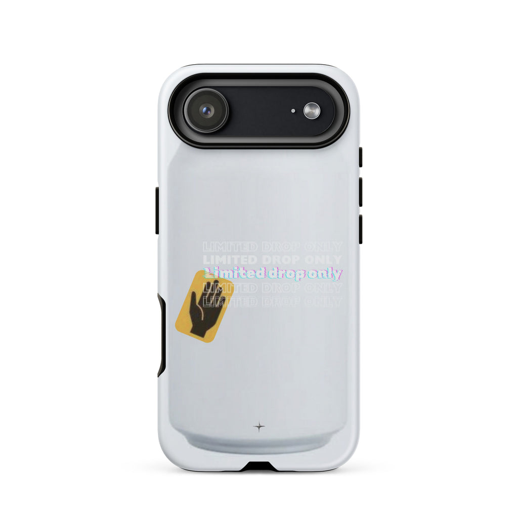 Balance Line white tough iphone 17 air case geometric minimal design clean line aesthetic case