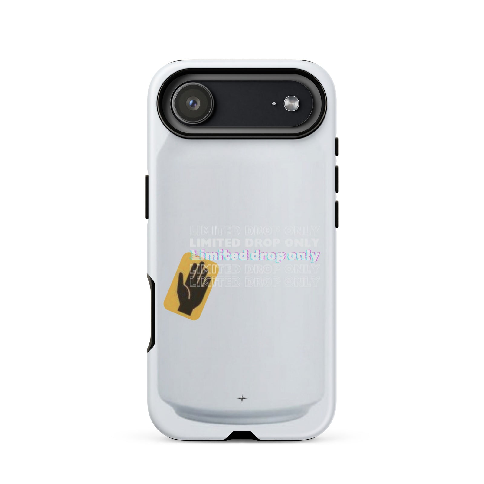 Balance Line white tough iphone 17 air case geometric minimal design clean line aesthetic case