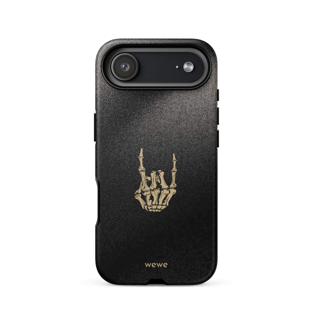 Custom dark harmony iPhone case 17 air moody aesthetics.