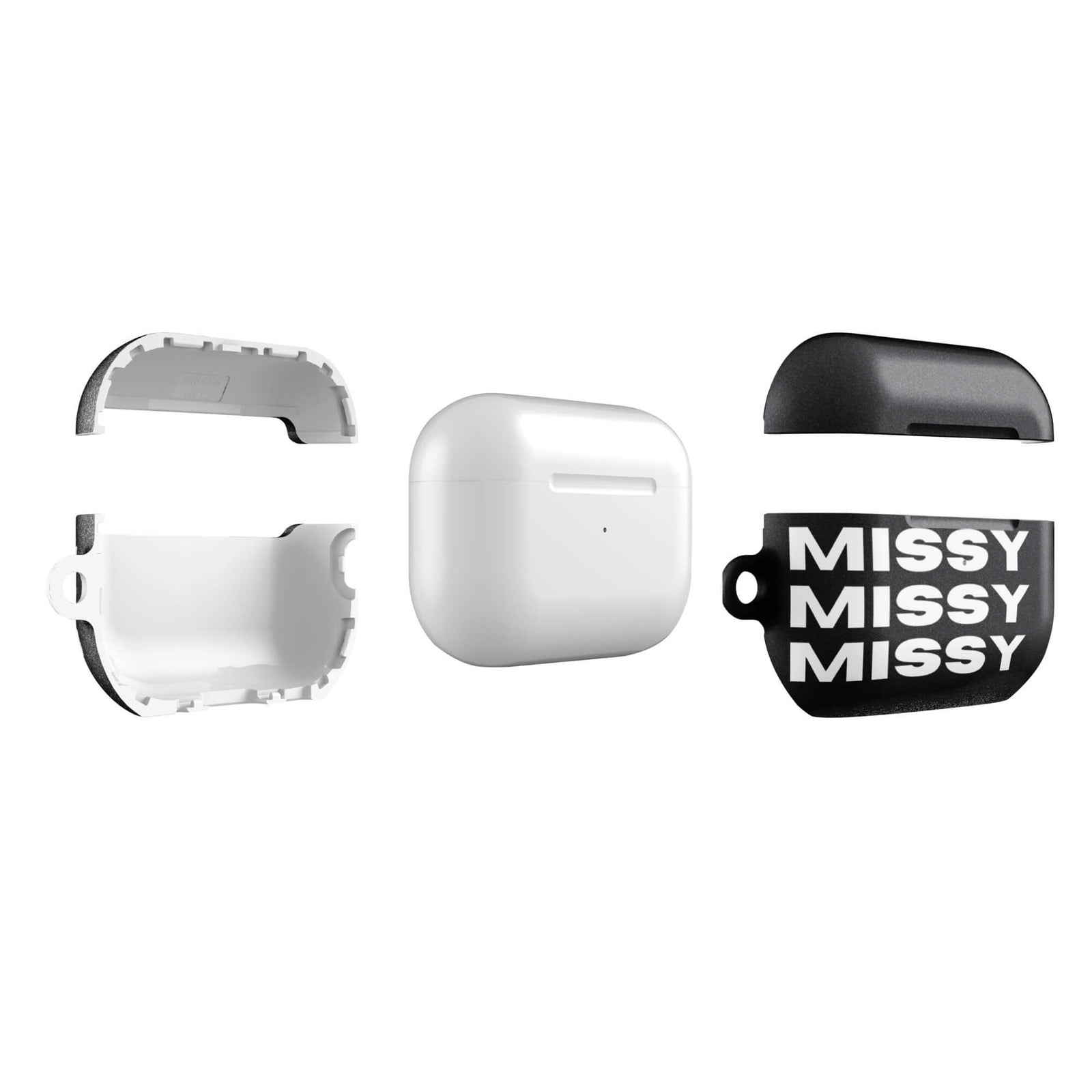 Custom miss you AirPods case pro gen2 slim protective.