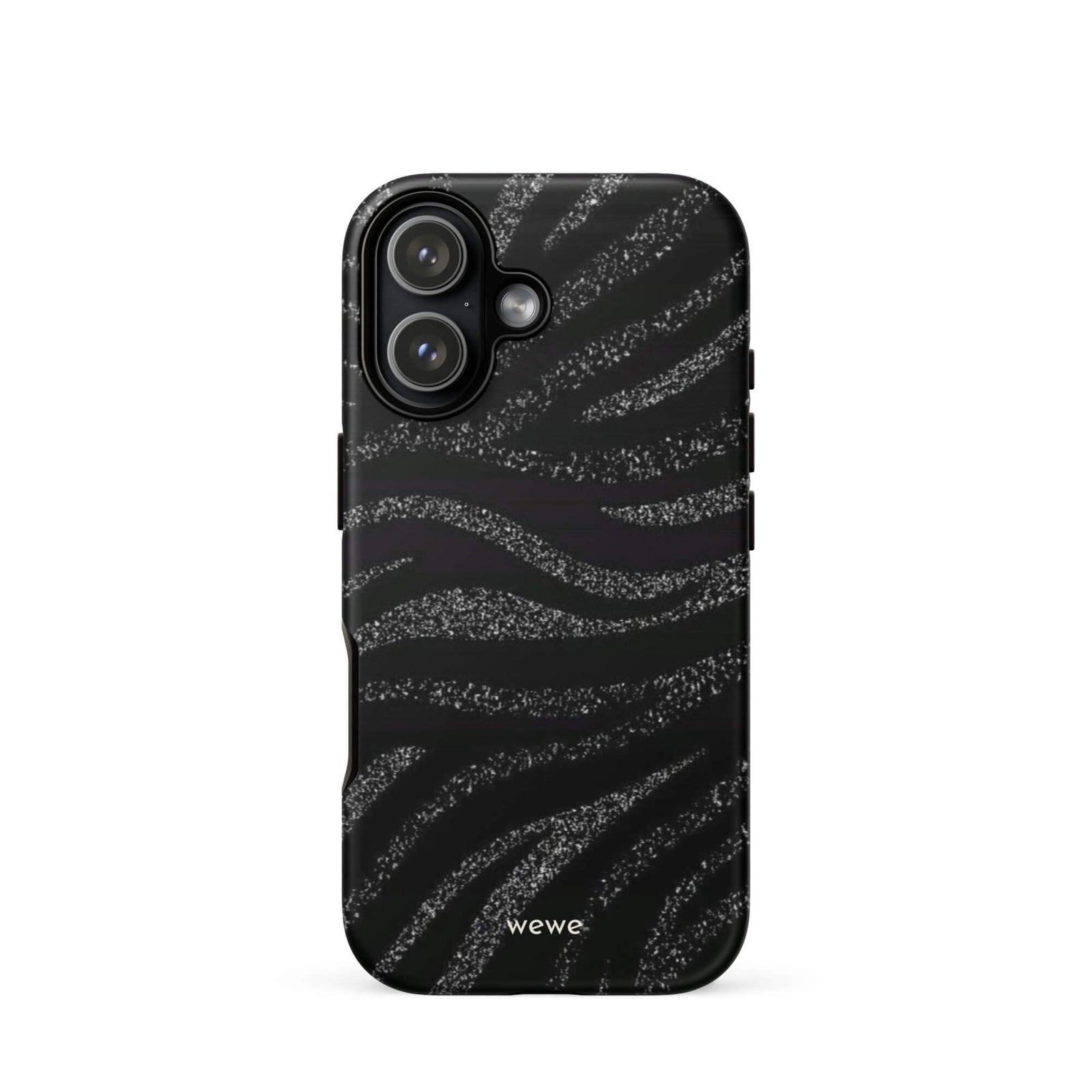 Custom midnight black iphone case 17 black aesthetic design.