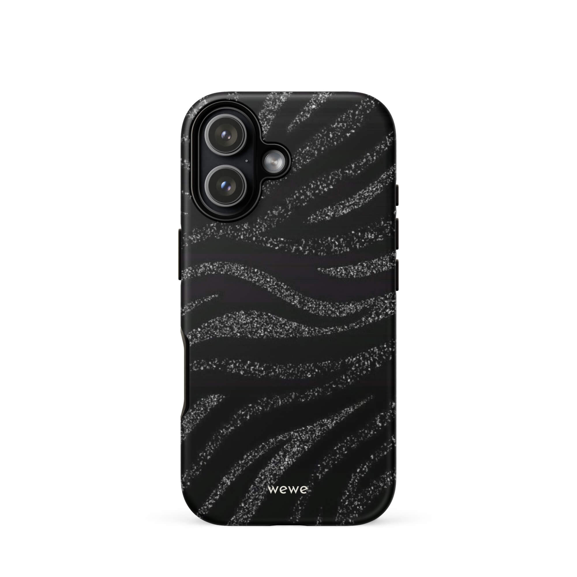 Custom midnight black iphone case 17 black aesthetic design.
