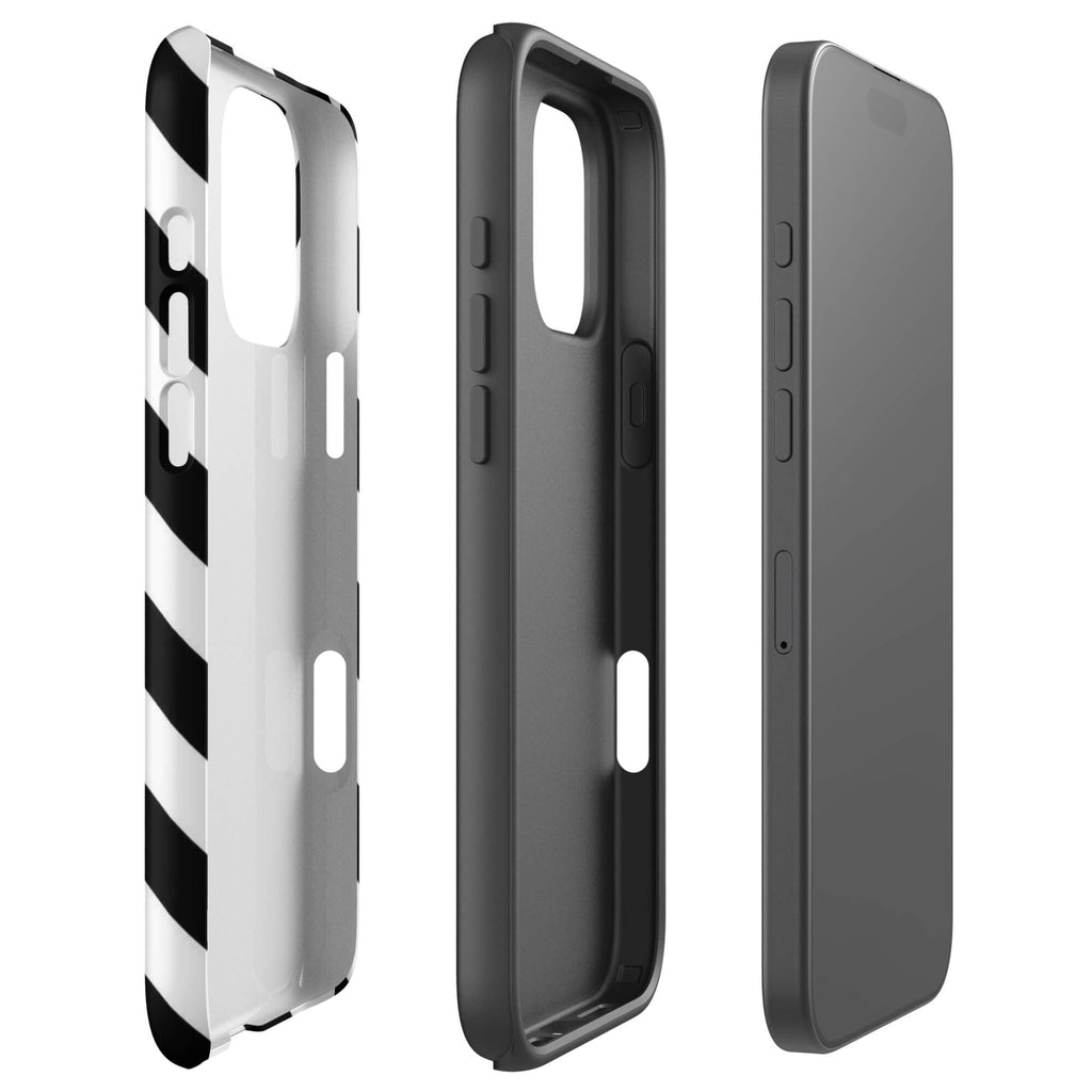 Custom street way iPhone case 16 pro max dual-layer shockproof protection.