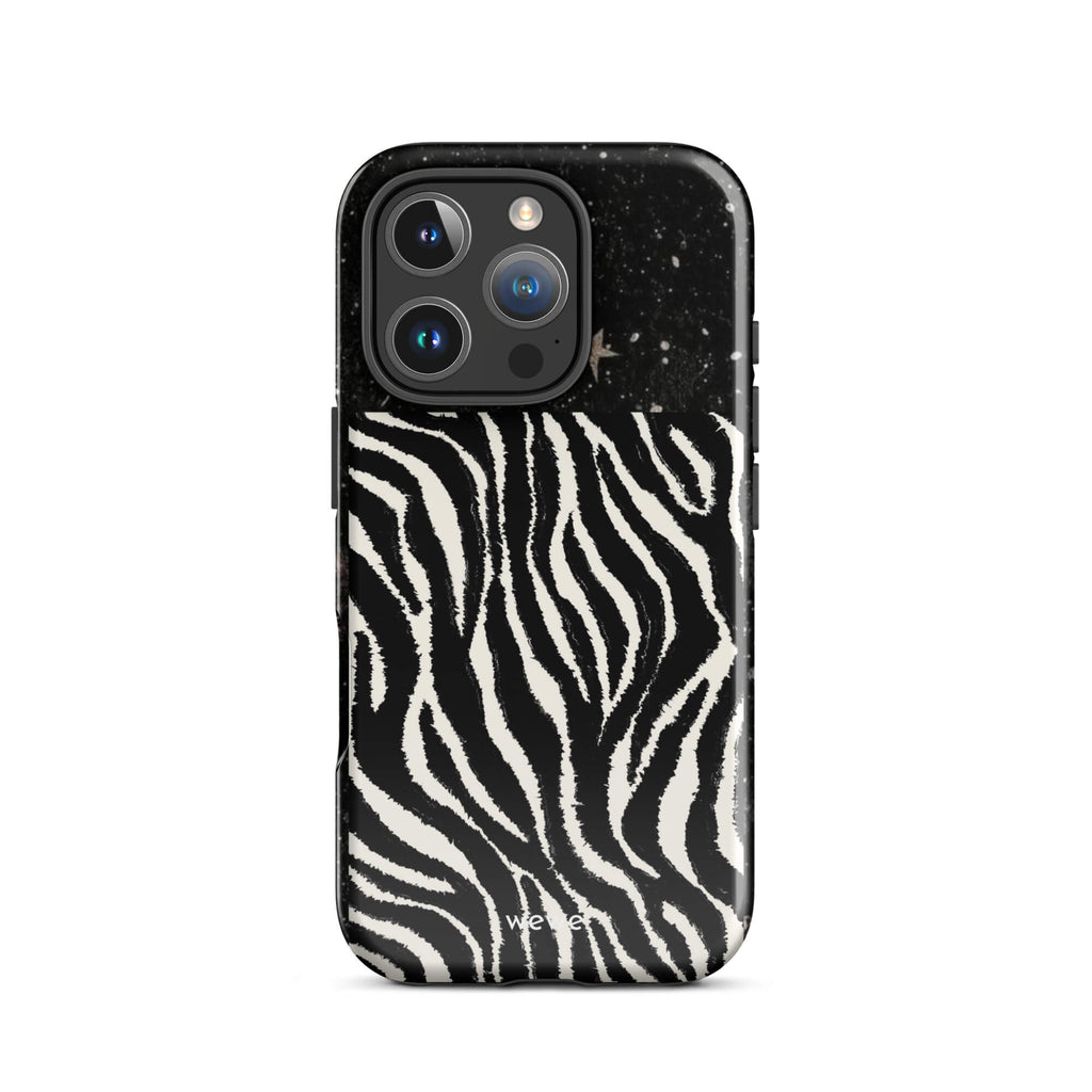 Custom zebra star iphone case 16 pro fashion gift .