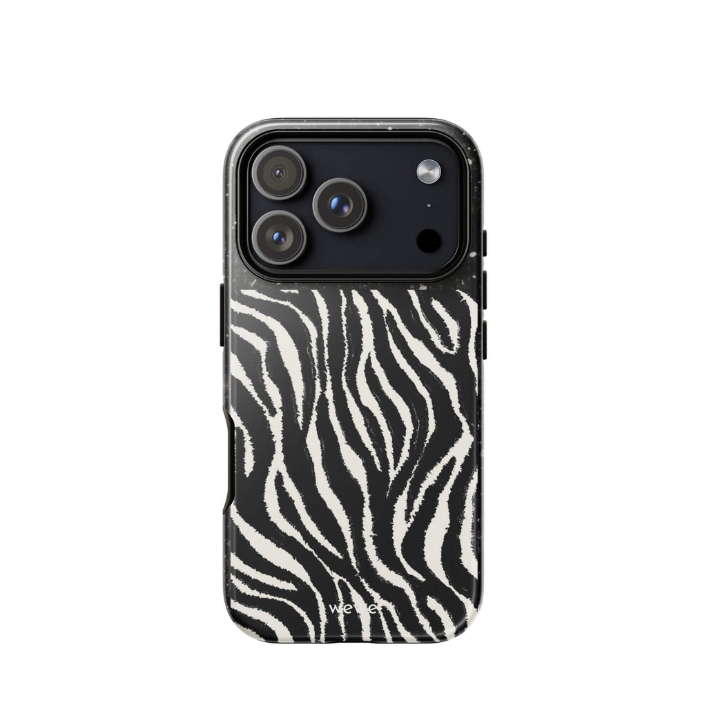 Custom zebra star iphone case 17 pro playful fashion look.