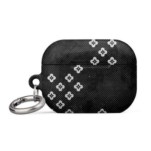 Custom black lace AirPods case pro gen2 vintage romantic style.