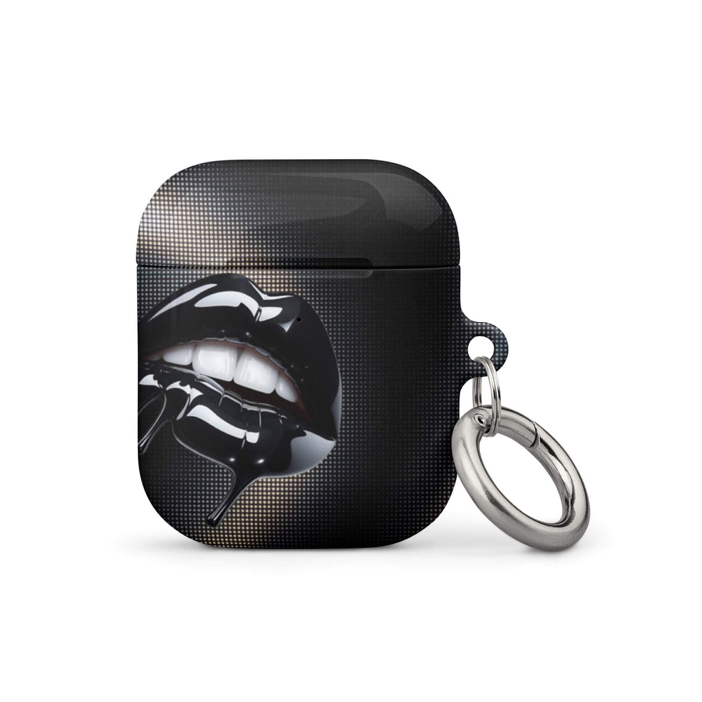 Custom silent statement AirPods case gen1 unique artistic.