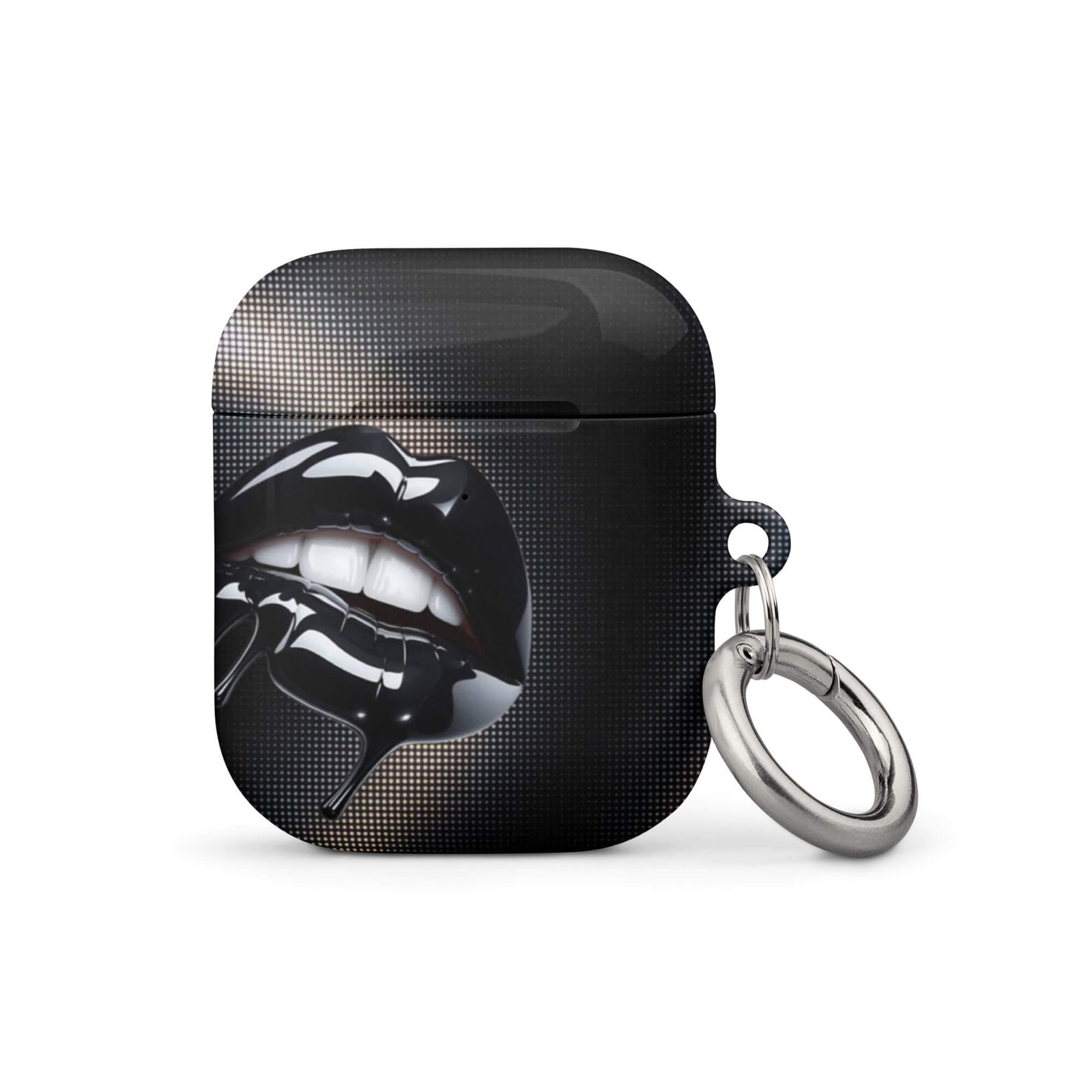 Custom silent statement AirPods case gen1 unique artistic.