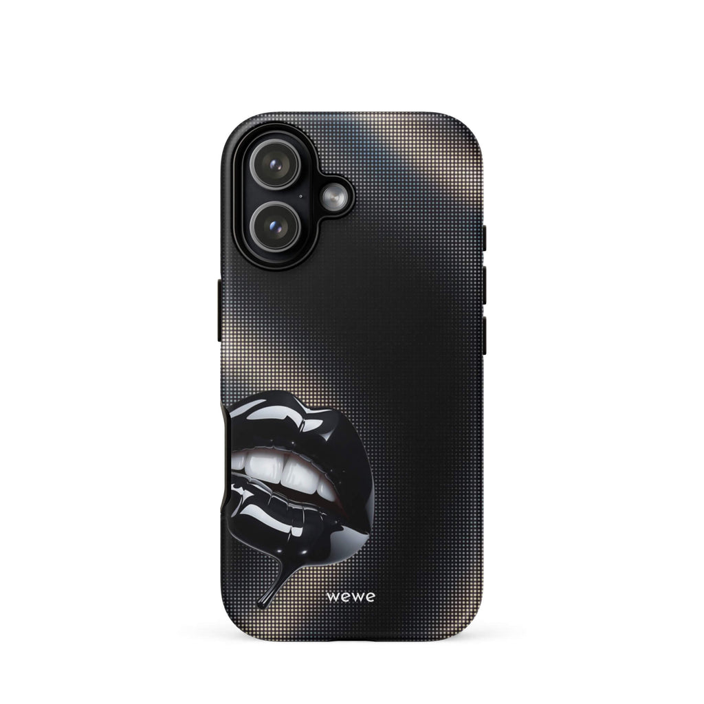 Custom silent statement iPhone case 17 unique artistic.