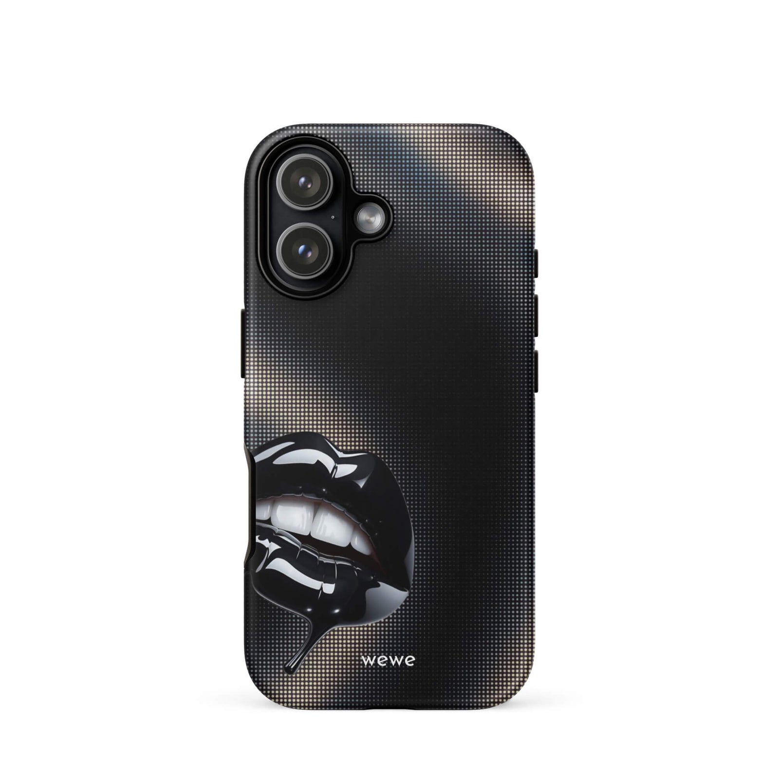 Custom silent statement iPhone case 17 unique artistic.