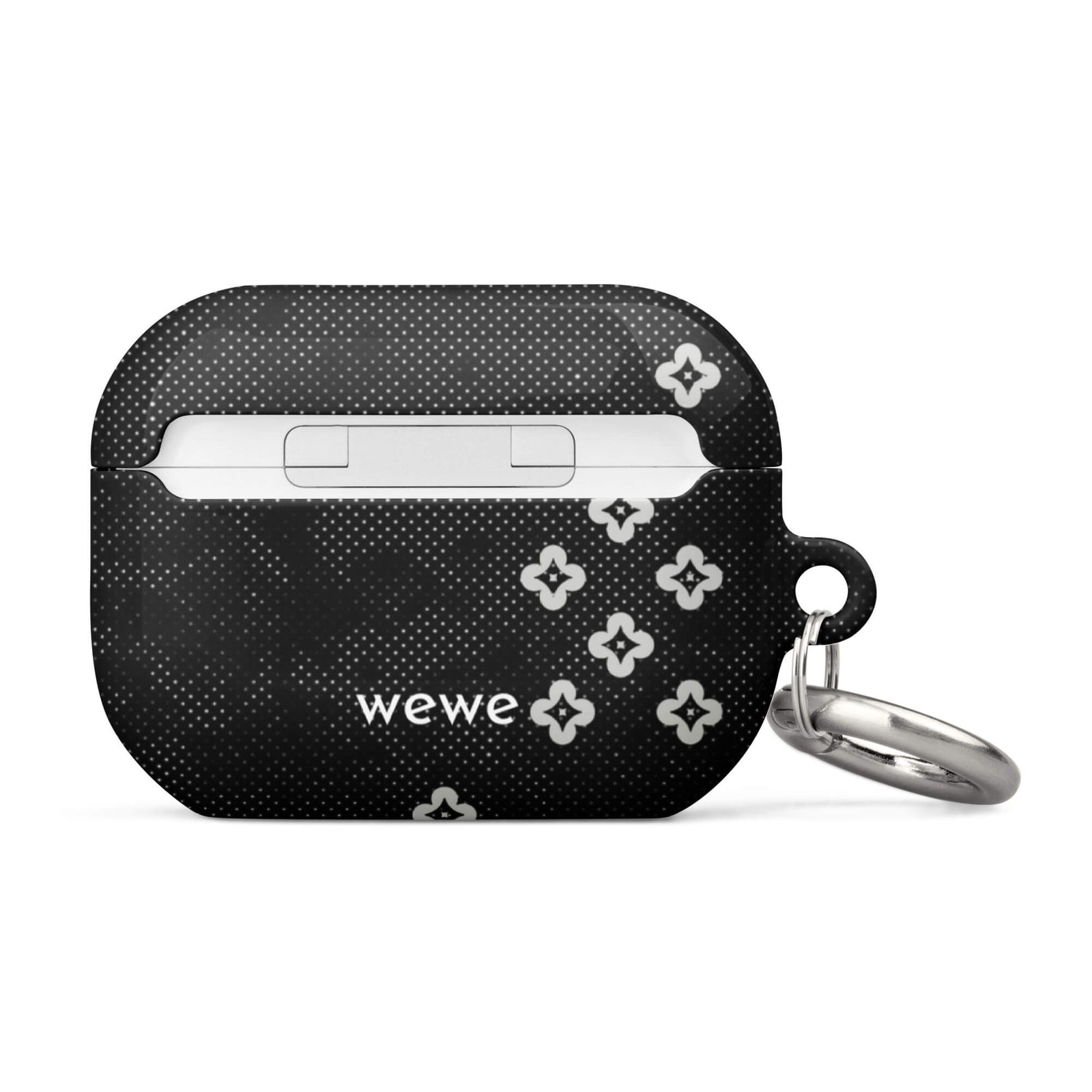 Custom black lace AirPods case pro gen2 vintage romantic style.