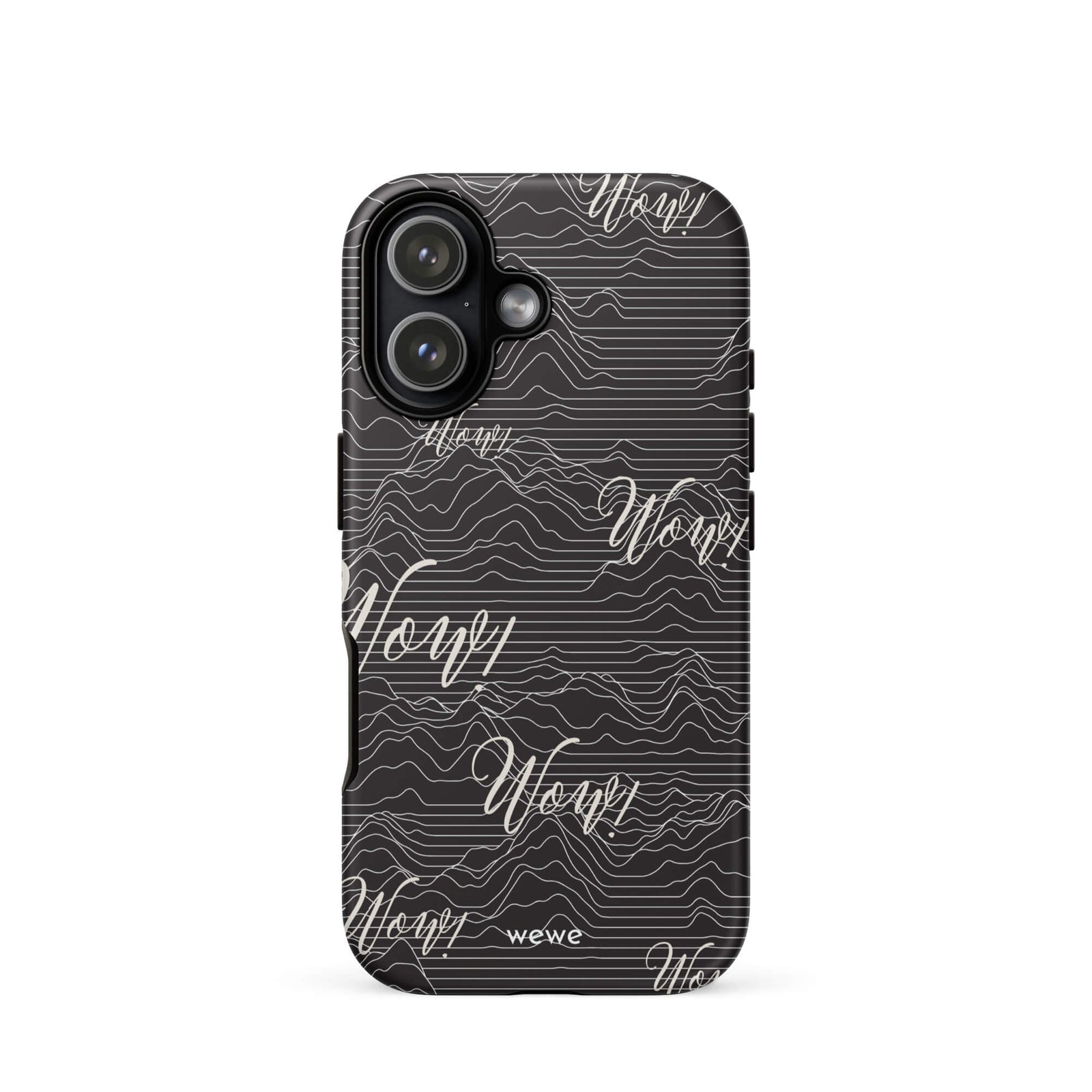 Custom wow iPhone case 17 fun aesthetic design.