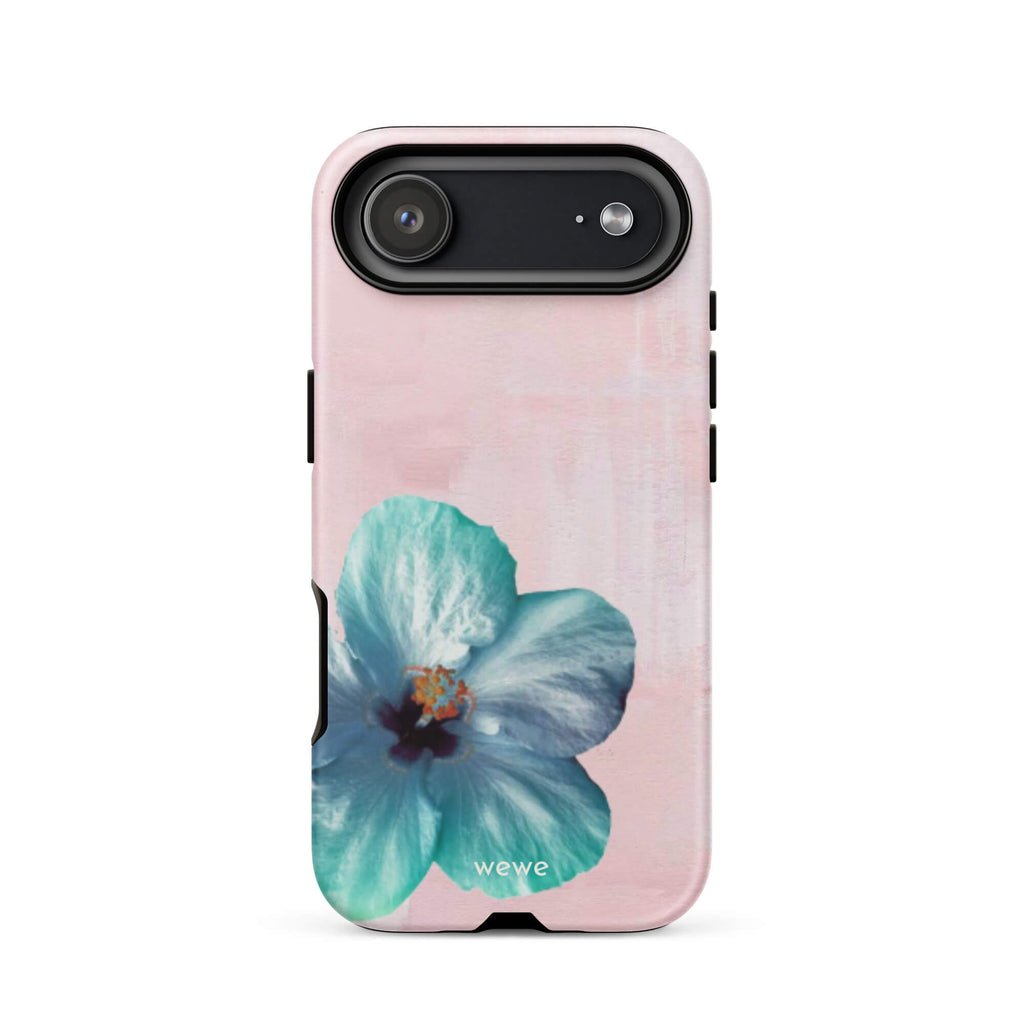 Custom tropical paradise iphone case 17 air romantic aesthetic.