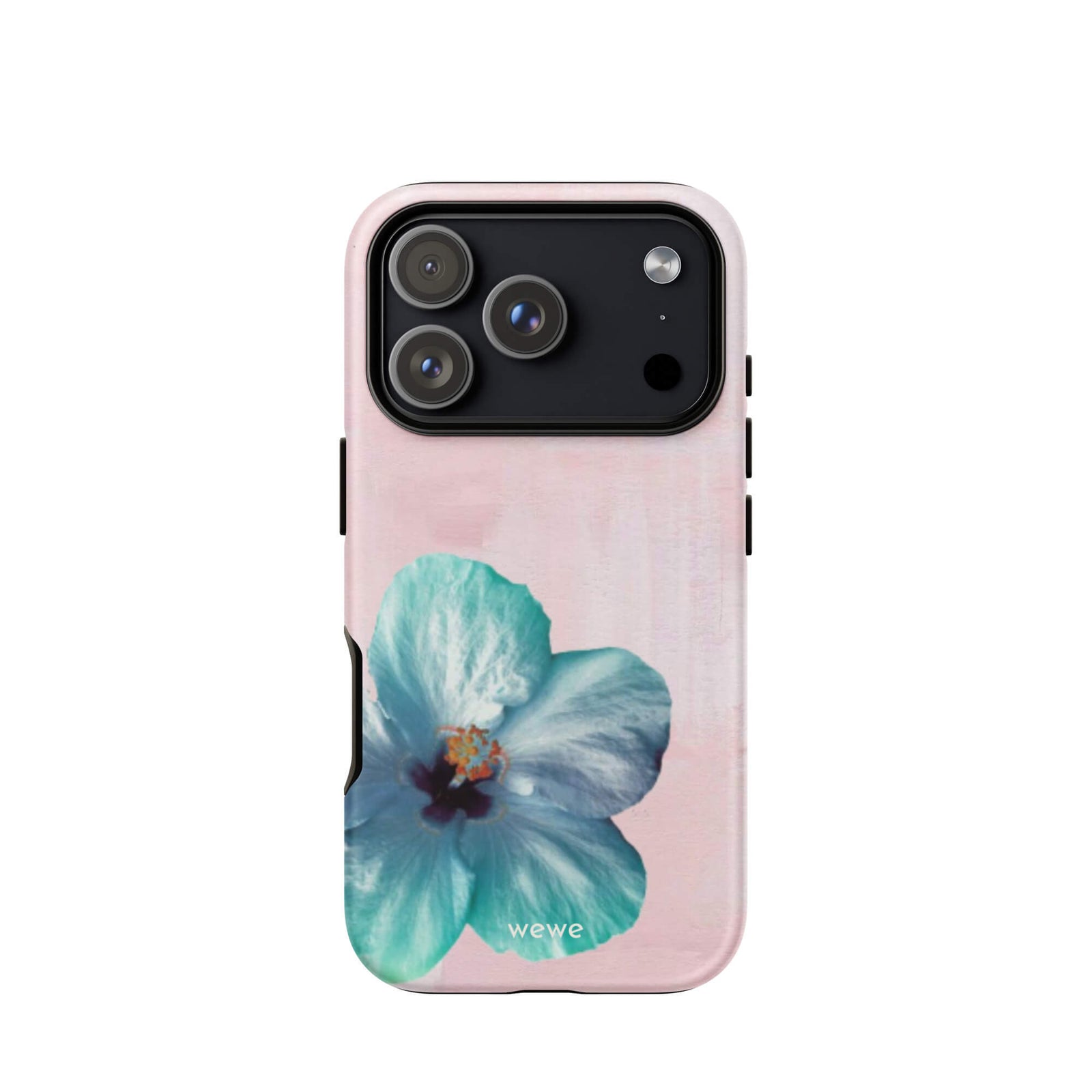 Custom tropical paradise iphone case 17 pro romantic aesthetic.