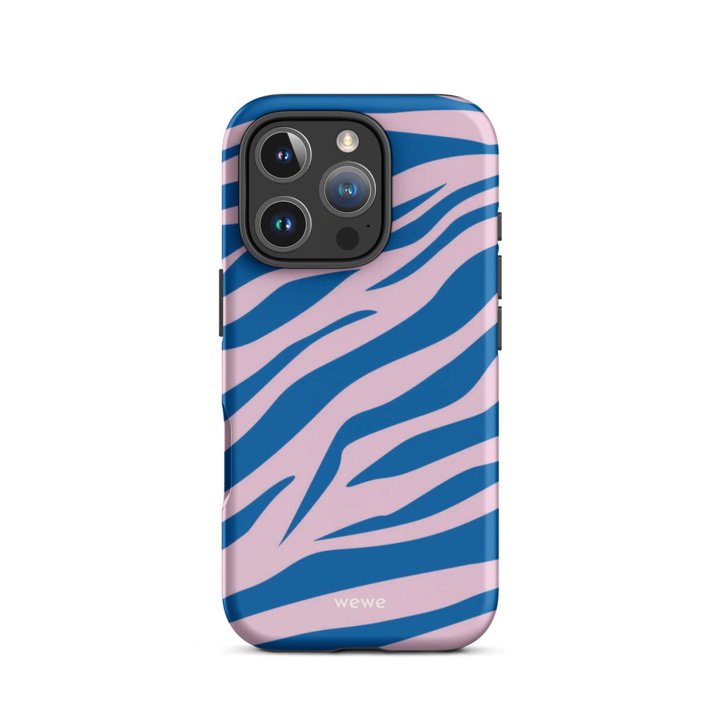 Custom blue morning brew iphone case 16 pro calm aesthetic.