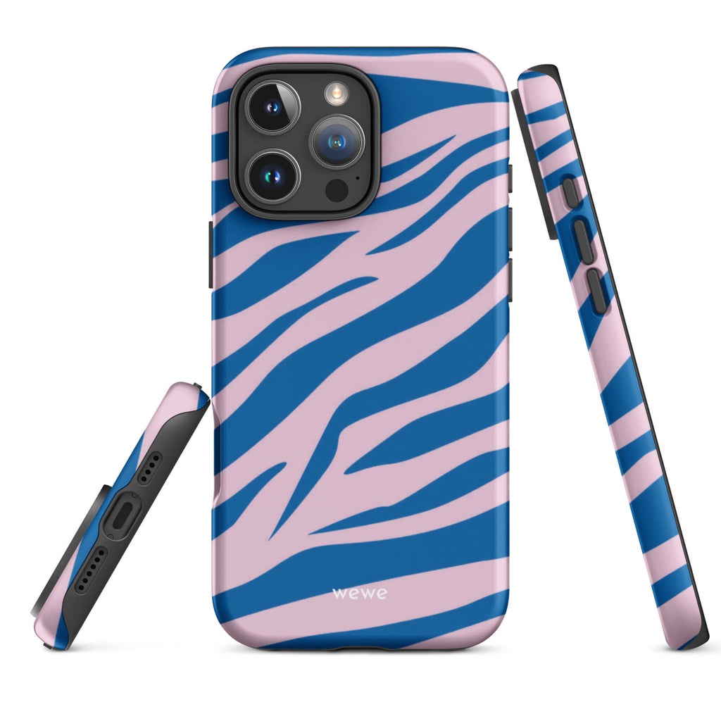 Custom blue morning brew iphone case 16 pro max calm aesthetic.