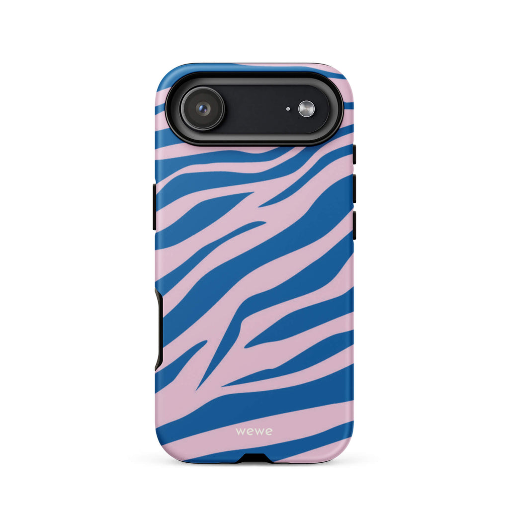 Custom blue morning brew iphone case 17 air calm aesthetic.
