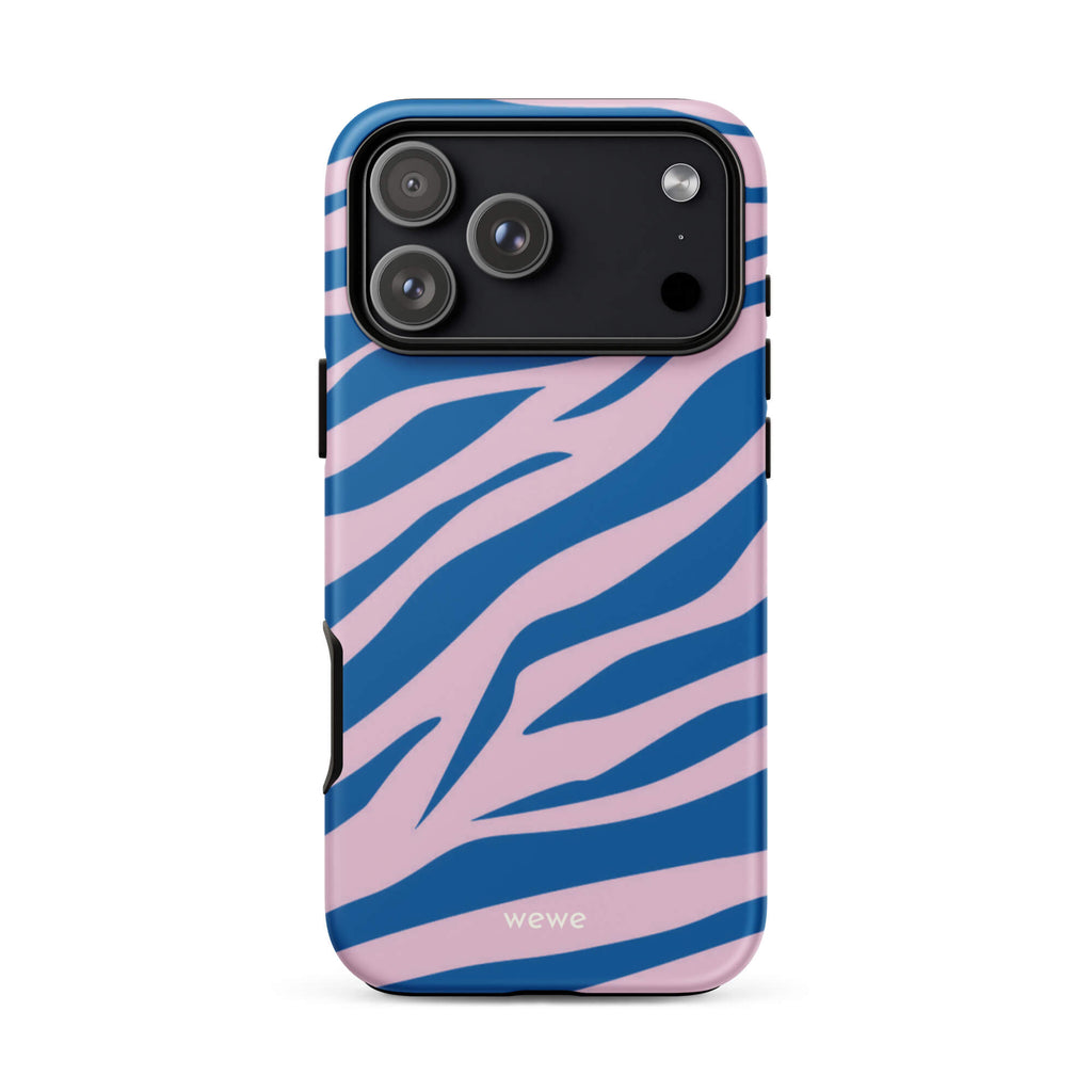 Custom blue morning brew iphone case 17 pro max calm aesthetic.