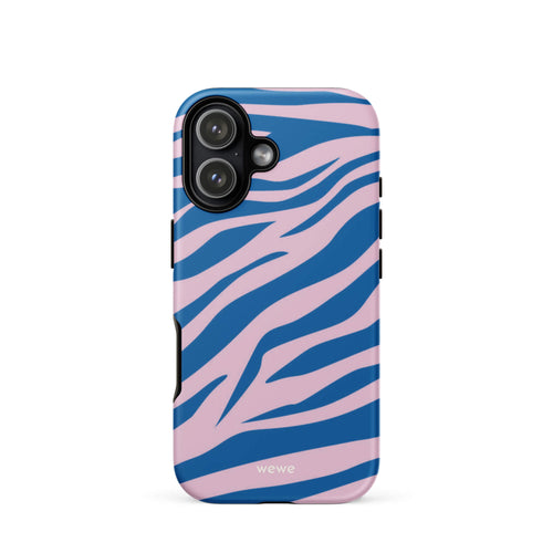 Custom blue morning brew iphone case 17 calm aesthetic.