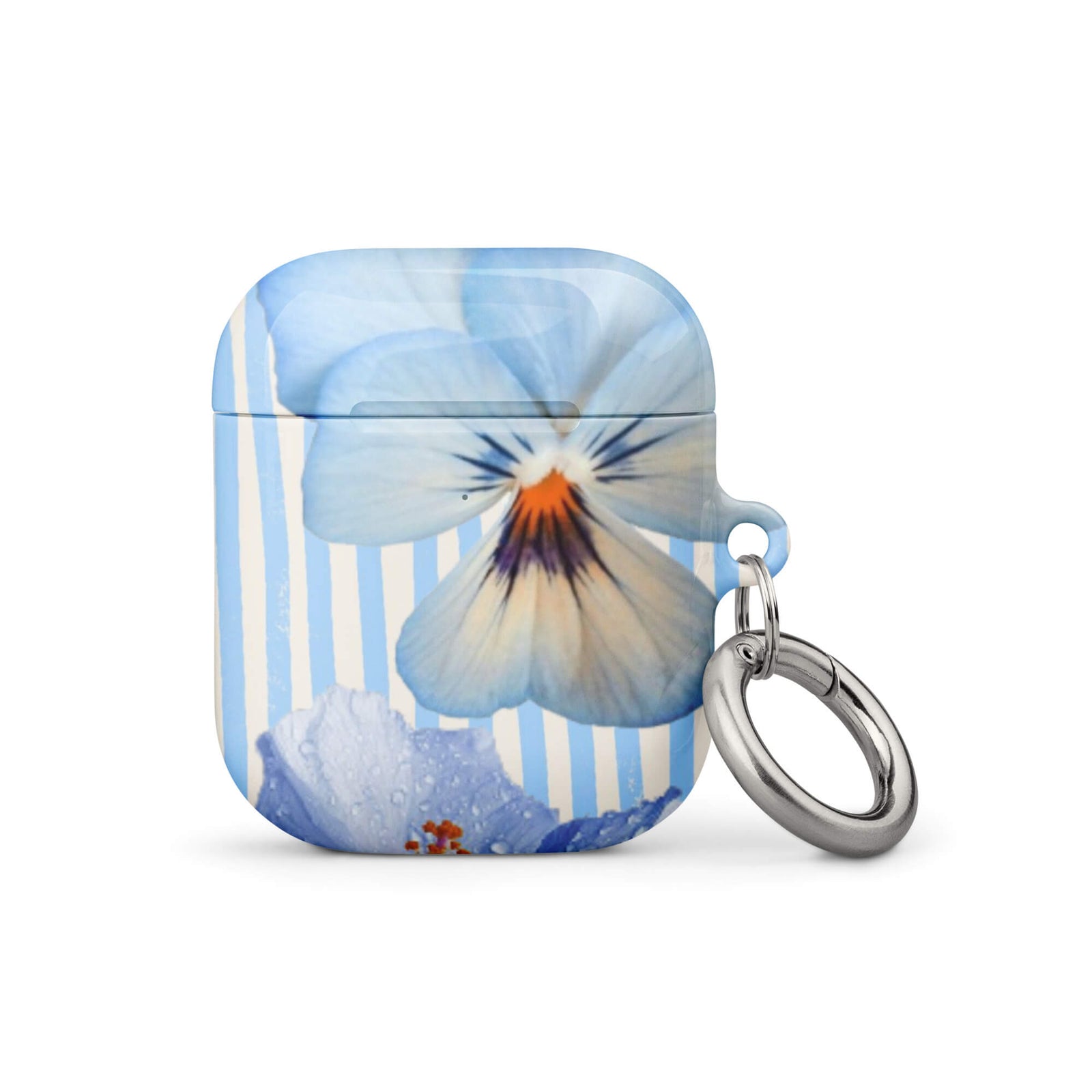 Custom botanical escape iphone case AirPods case gen1 tropical aesthetic design.