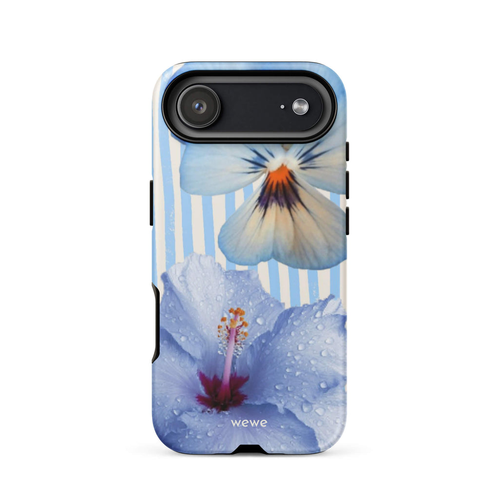 Custom botanical escape iphone case 17 air tropical aesthetic design.