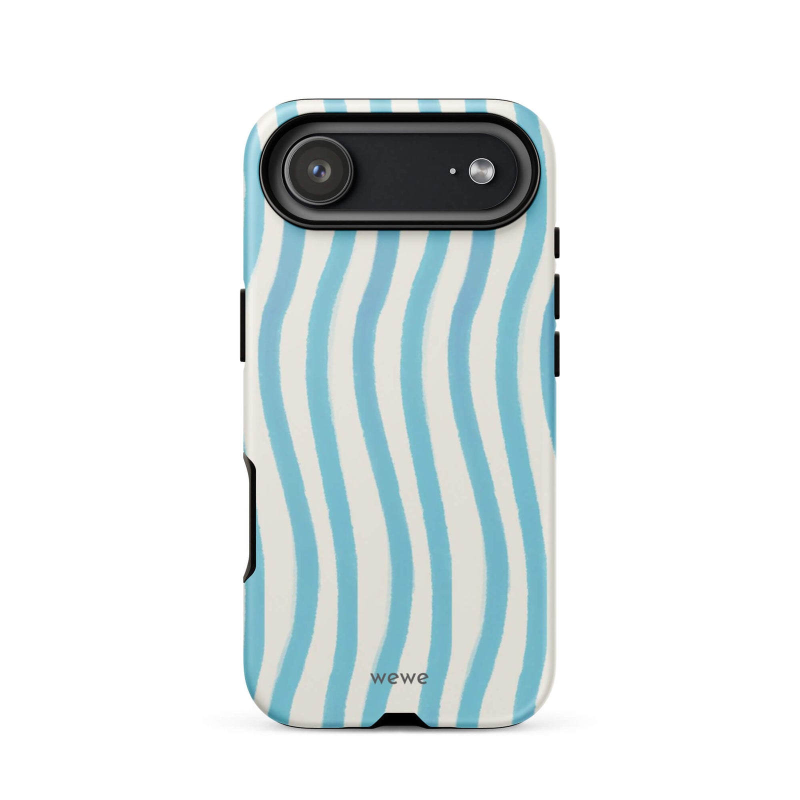 Custom fluid smile iPhone case 17 air playful aesthetic.