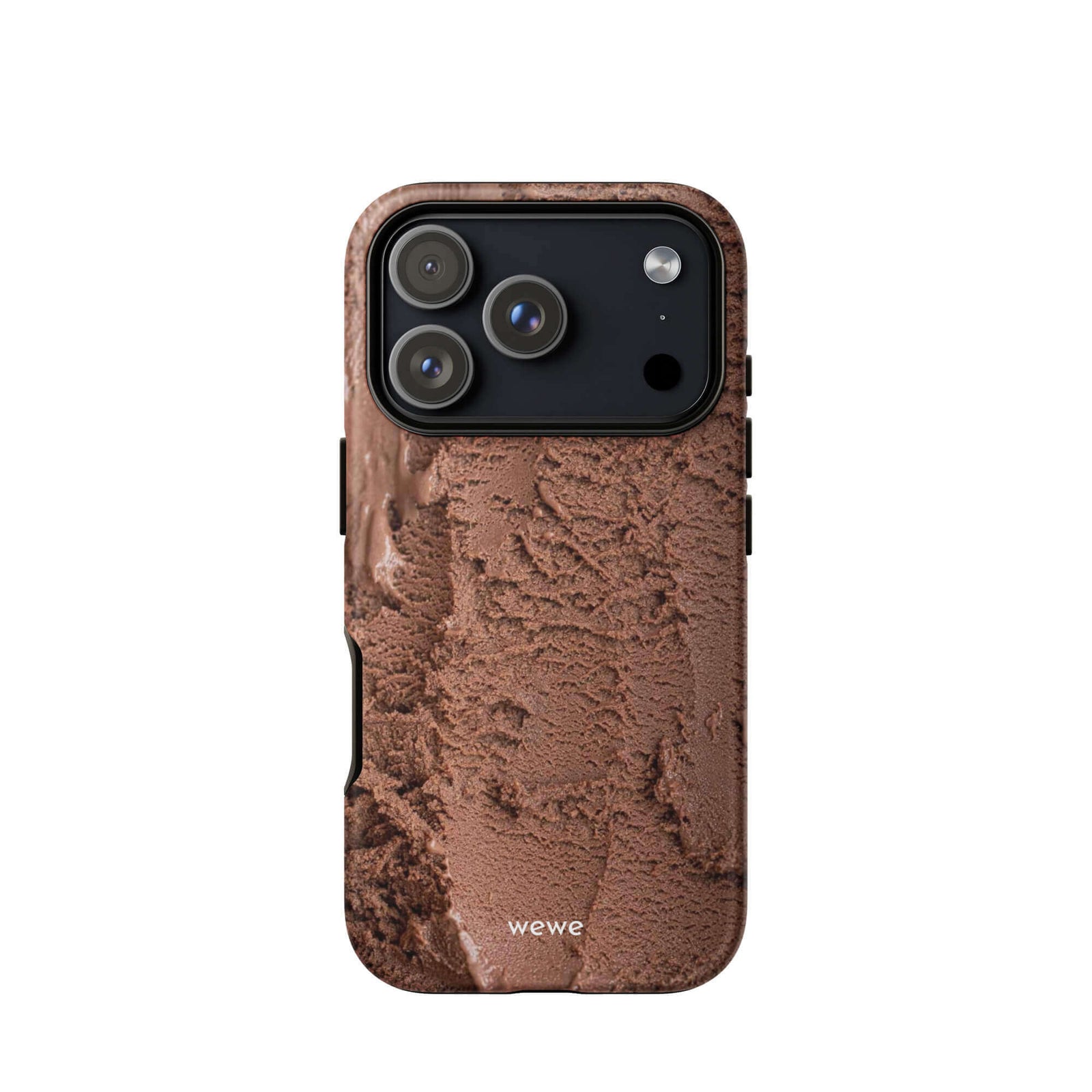 Custom cocoa cream iphone case 17 pro warm coffee aesthetic.