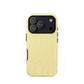 Custom butter yellow iPhone case 17 pro cheerful style.