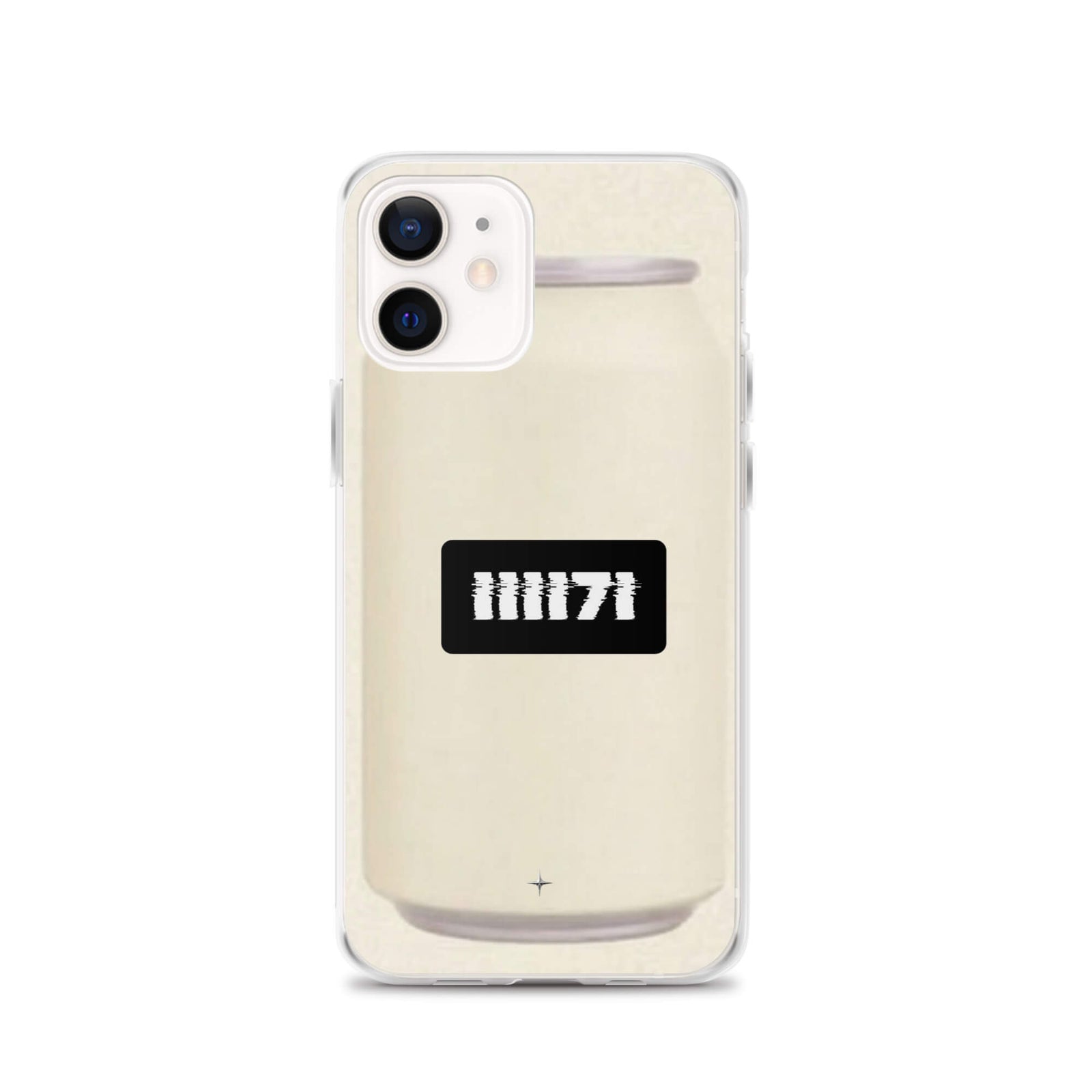 Calm Surface clear iphone case 12 minimal clean aesthetic smooth modern design case