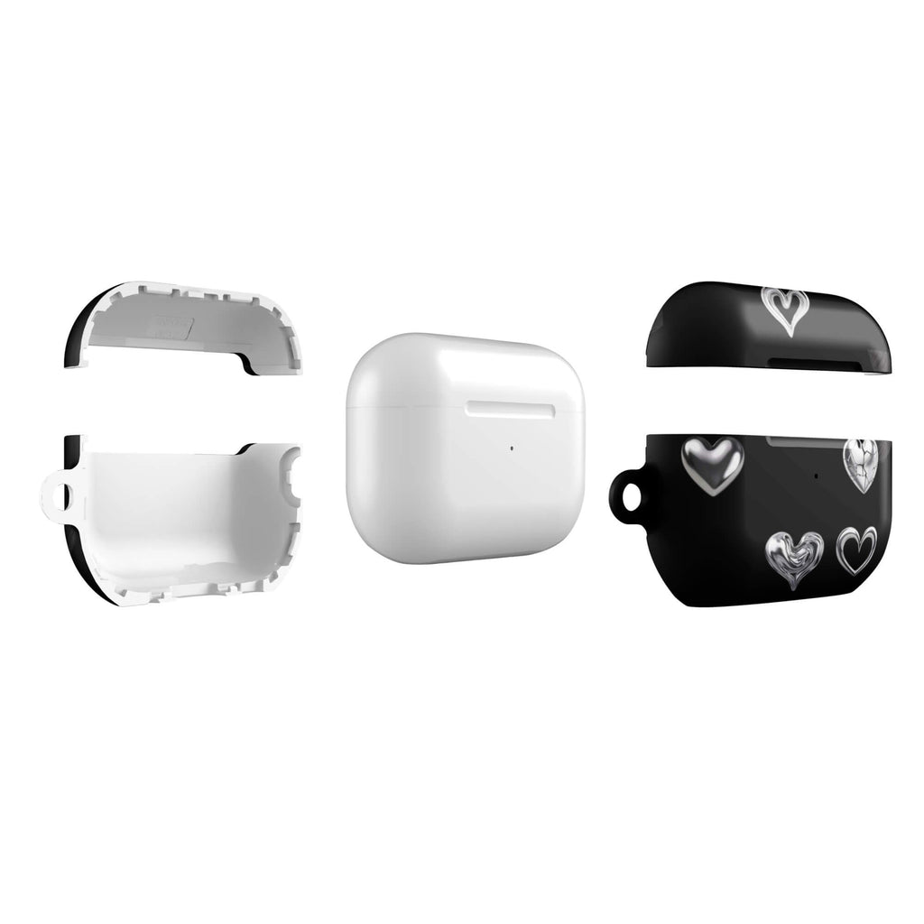 Custom noir gallery AirPods case pro gen2 slim protective.