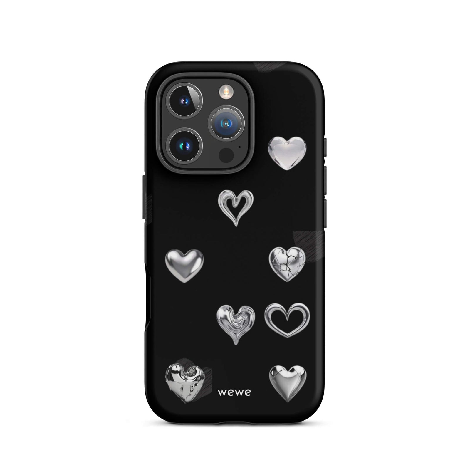 Custom noir gallery iPhone case 16 pro playful style.