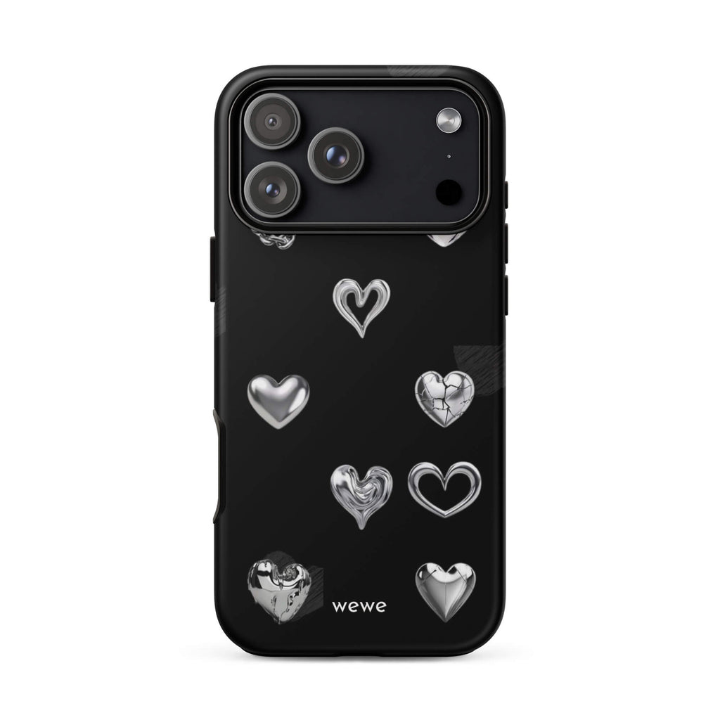 Custom noir gallery iPhone case 17 pro max playful style.