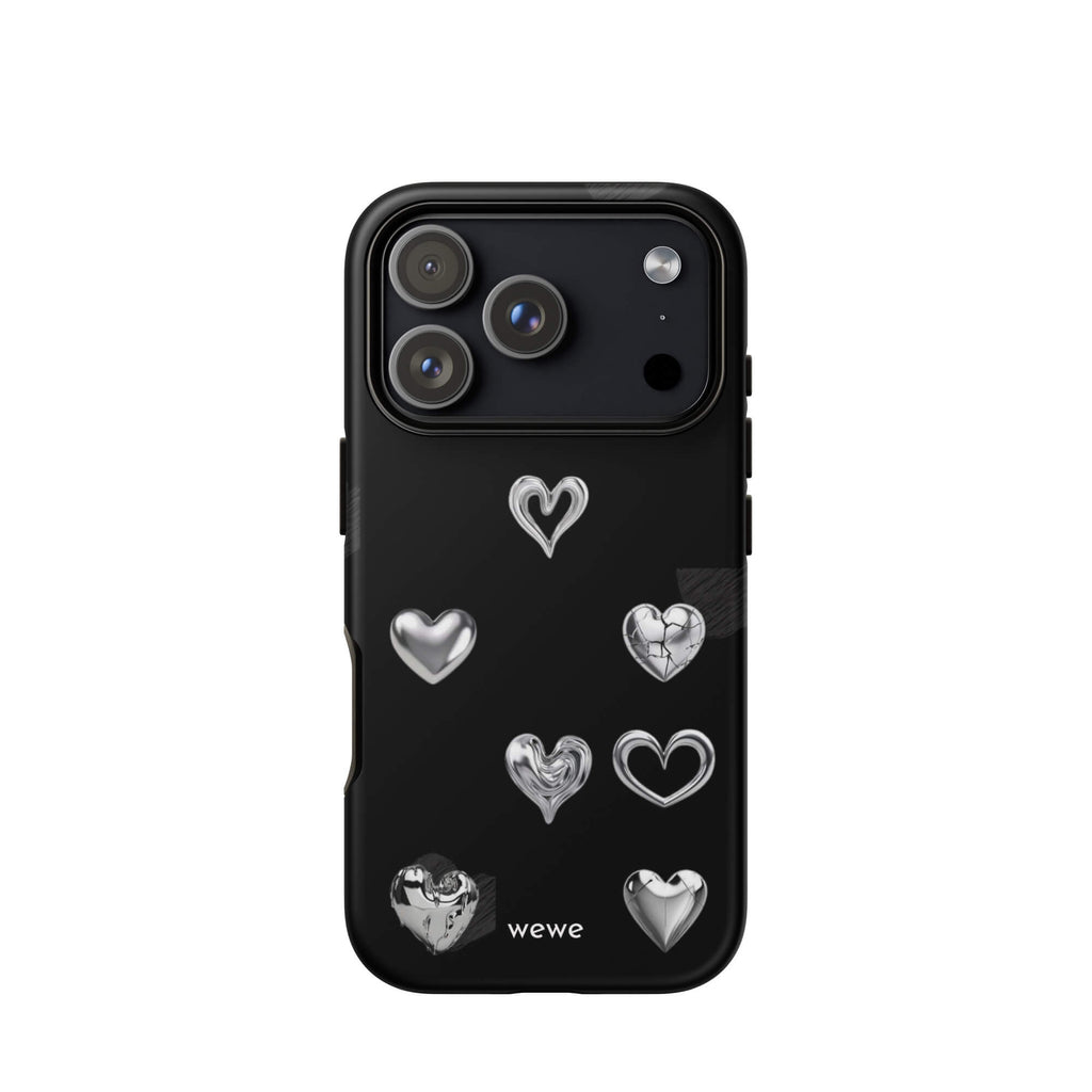 Custom noir gallery iPhone case 17 pro playful style.
