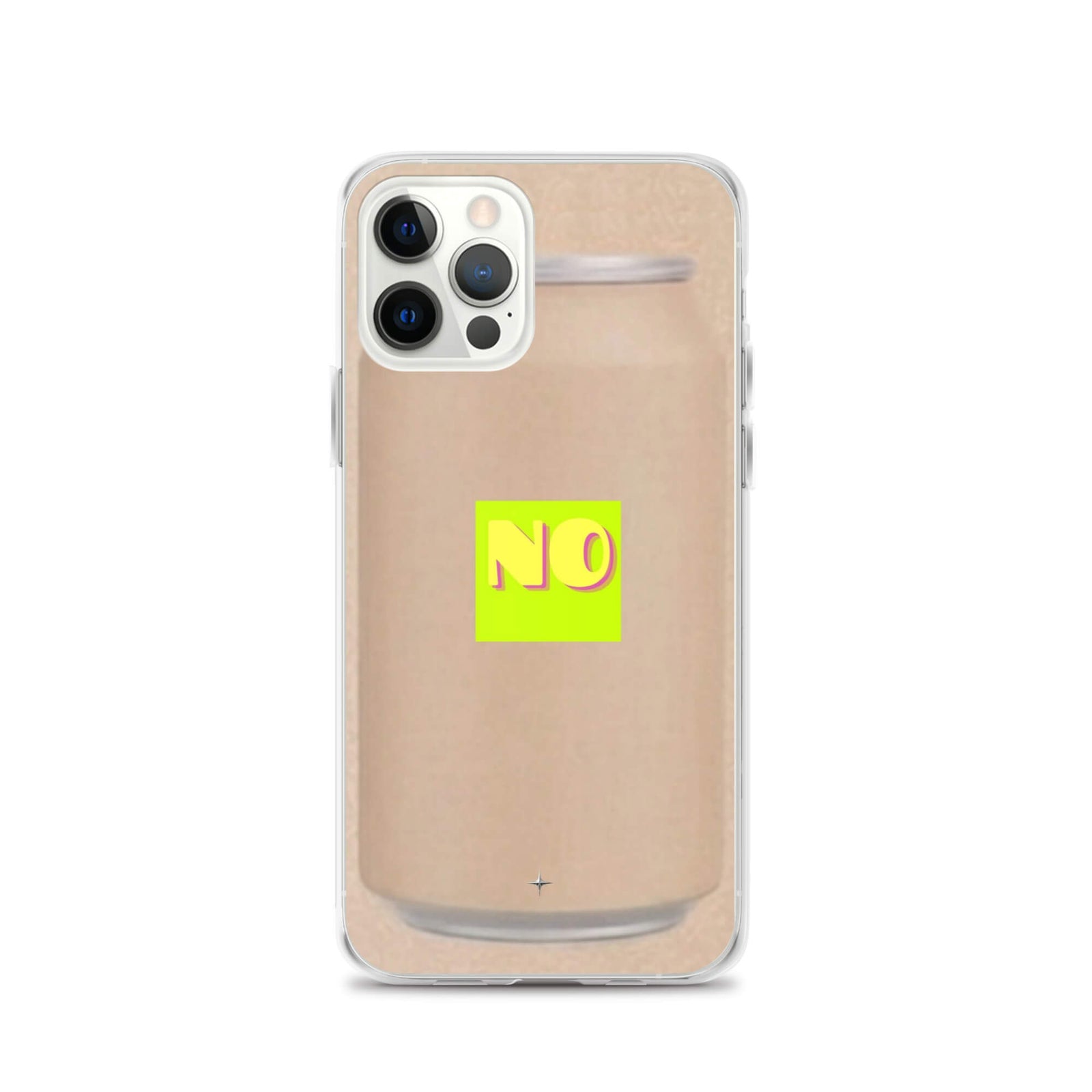 Cocoa State brown clear iphone case 12 pro minimal aesthetic warm tone clean design case