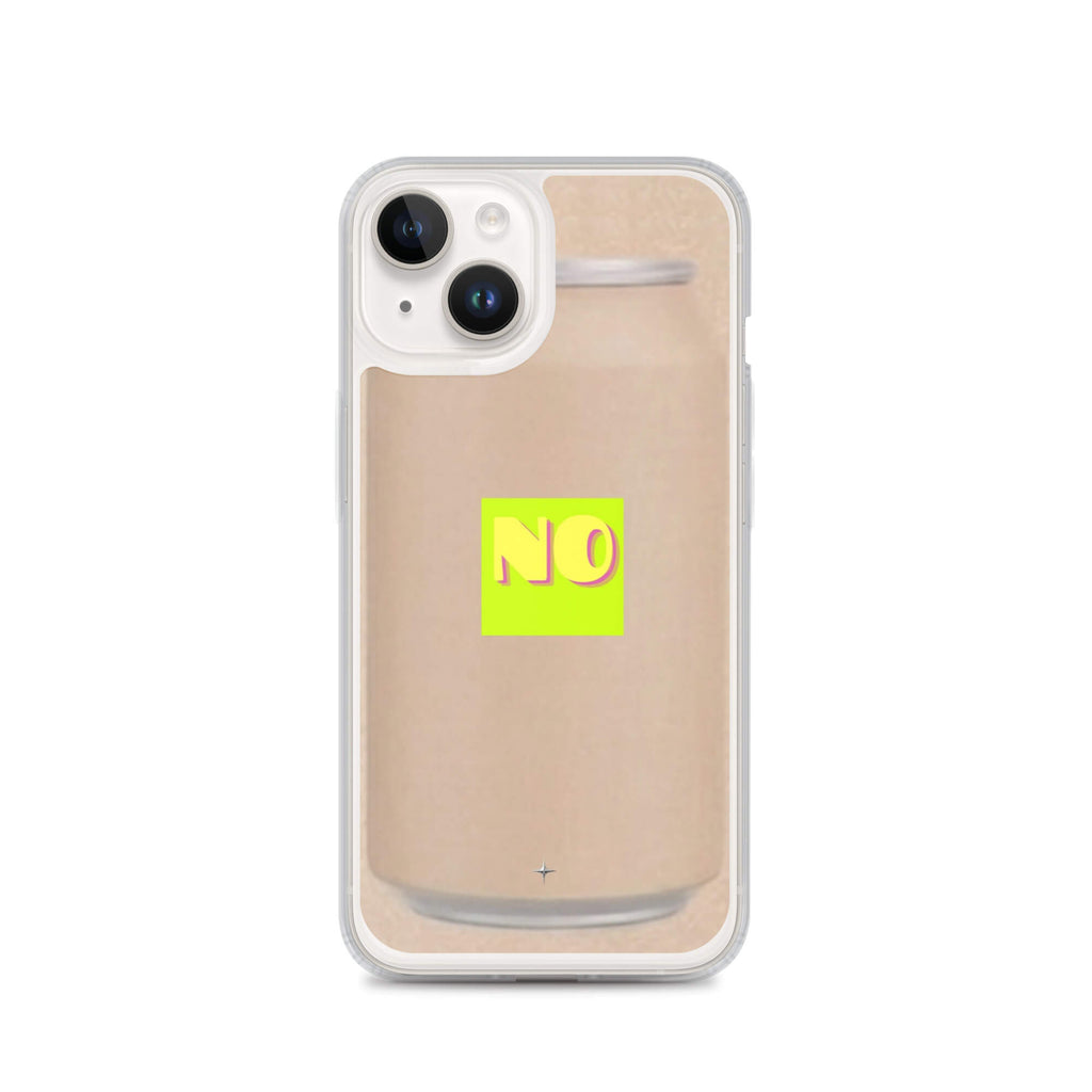 Cocoa State brown clear iphone case 14 minimal aesthetic warm tone clean design case