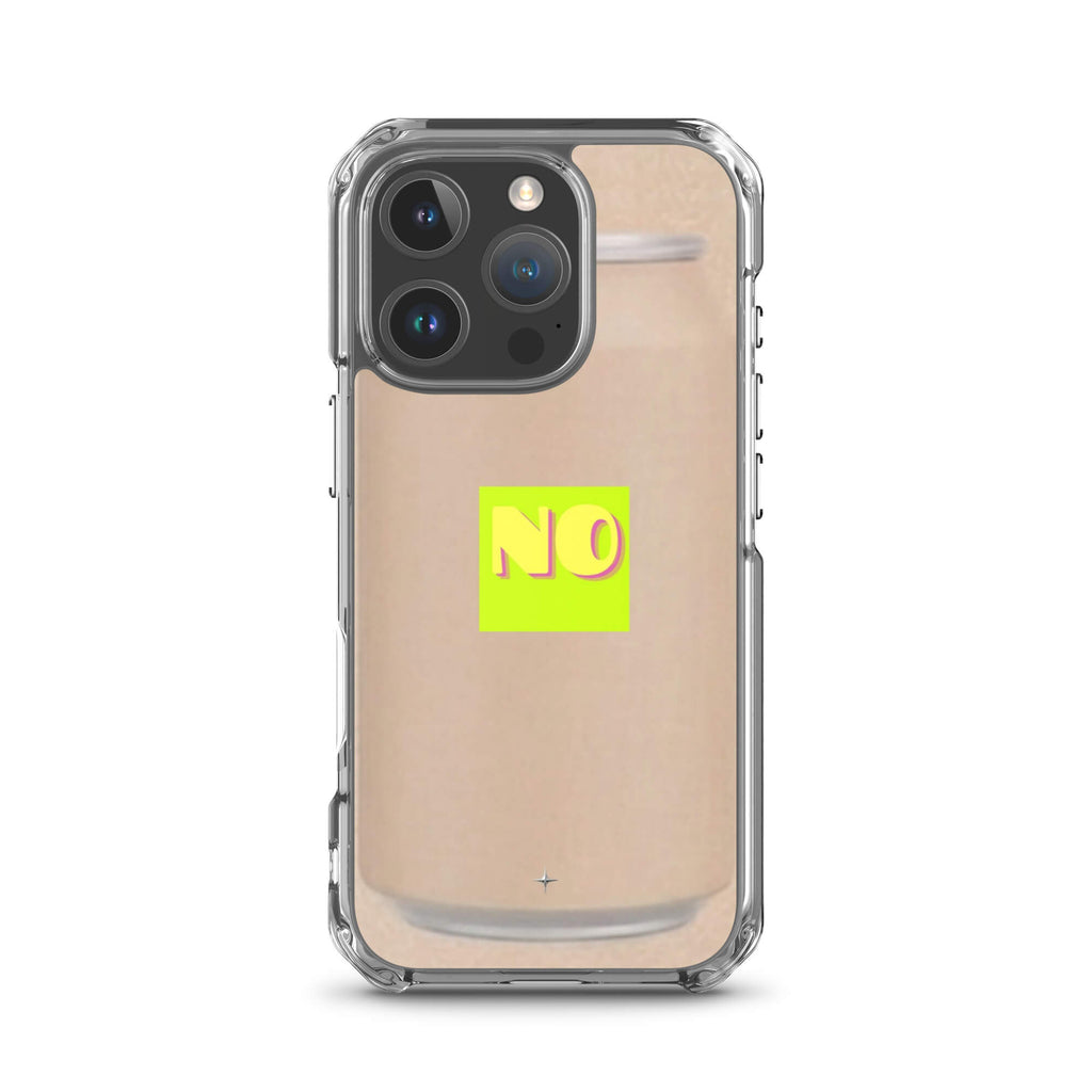 Cocoa State brown clear iphone case 16 pro minimal aesthetic warm tone clean design case